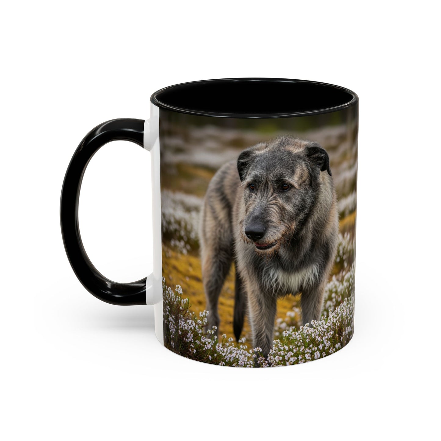 Irish Wolfhound Accent Coffee Mug - Perfect Gift for Dog Lovers