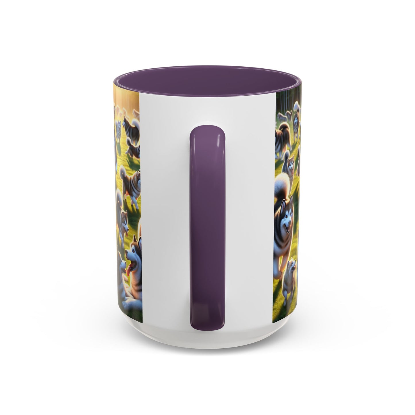 Alaskan Malamute Accent Coffee Mug - Perfect Gift for Dog Lovers