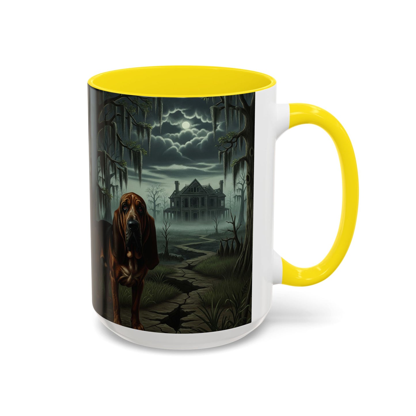 Bloodhound Accent Coffee Mug - Perfect Gift for Dog Lovers