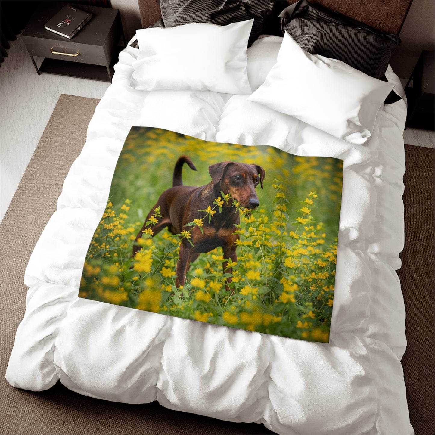 German Pinscher Sweatshirt Blanket