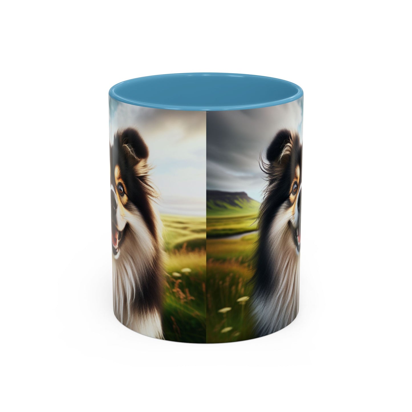 Icelandic Sheepdog Accent Coffee Mug - Perfect Gift for Dog Lovers