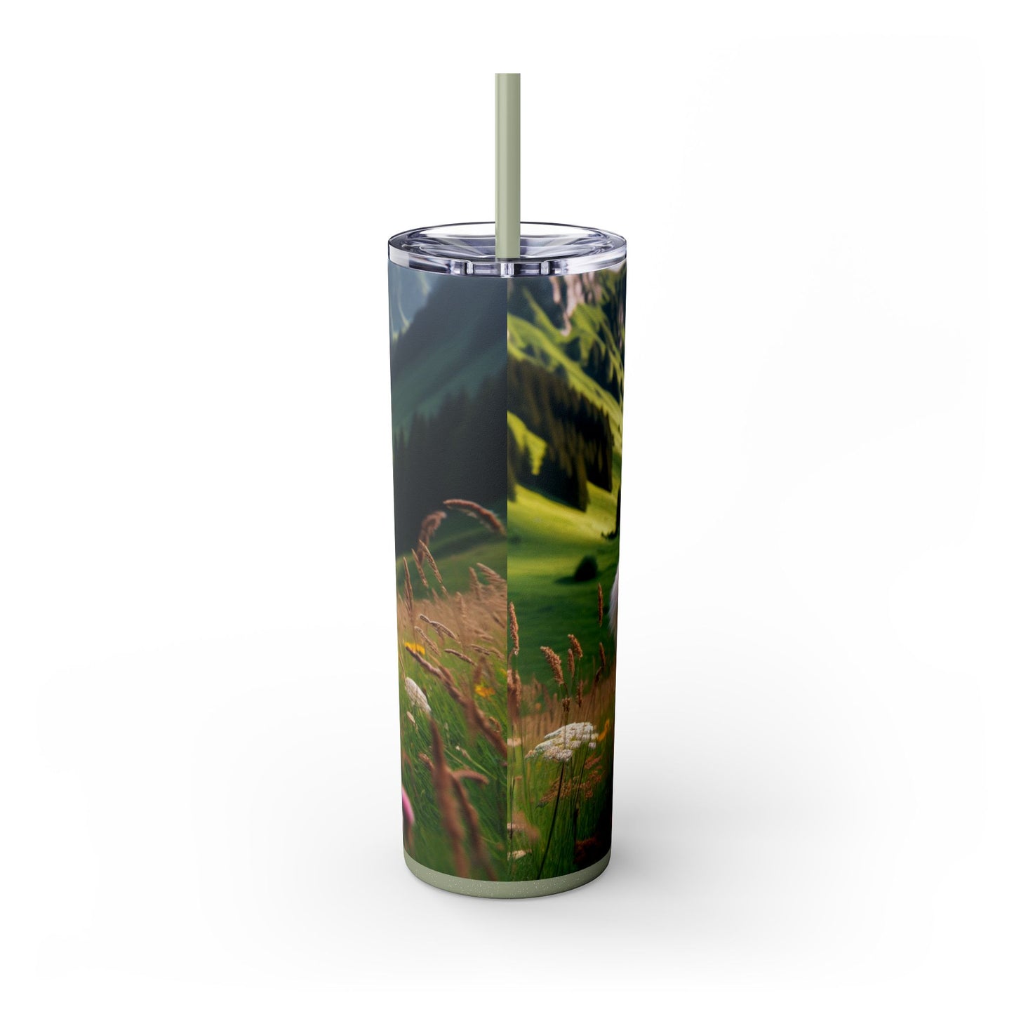 Romanian Carpathian Shepherd Tumbler with Straw, 20oz
