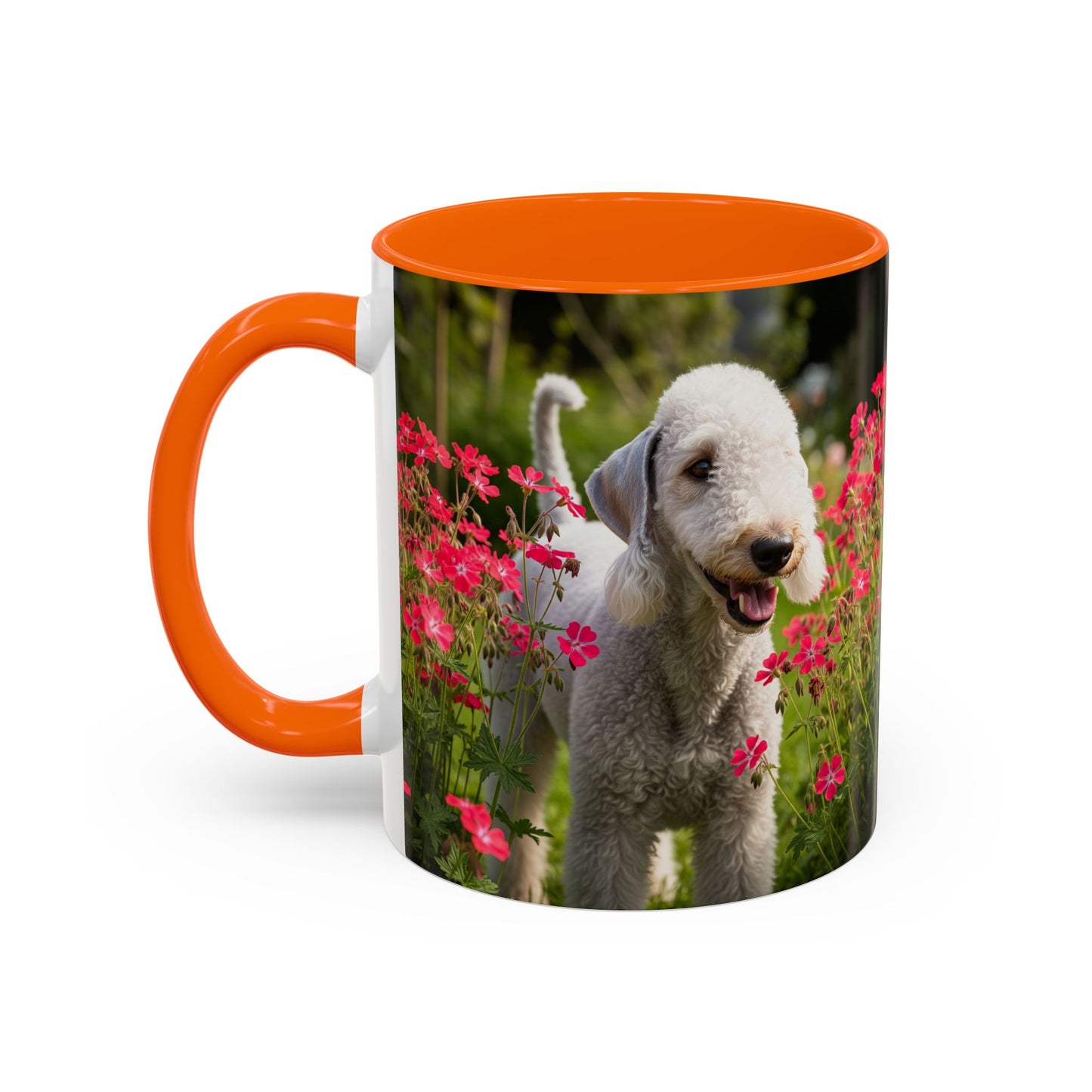 Bedlington Terrier Accent Coffee Mug - Perfect Gift for Dog Lovers