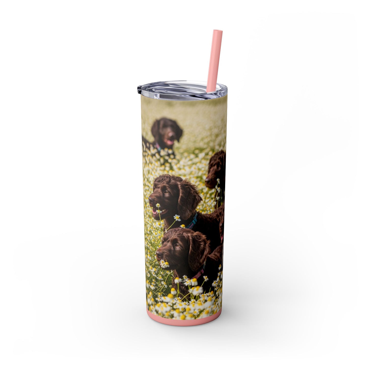Pudelpointer Tumbler with Straw, 20oz