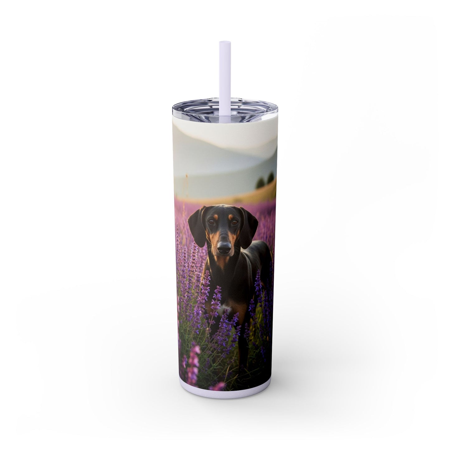 Transylvanian Hound Tumbler with Straw, 20oz