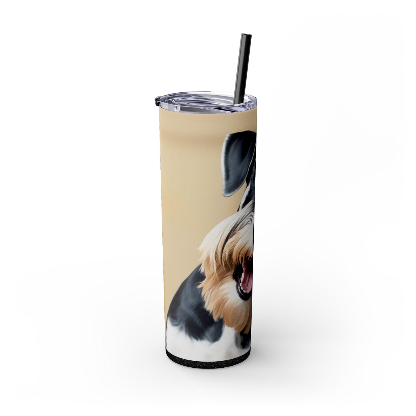 Giant Schnauzer Tumbler with Straw, 20oz