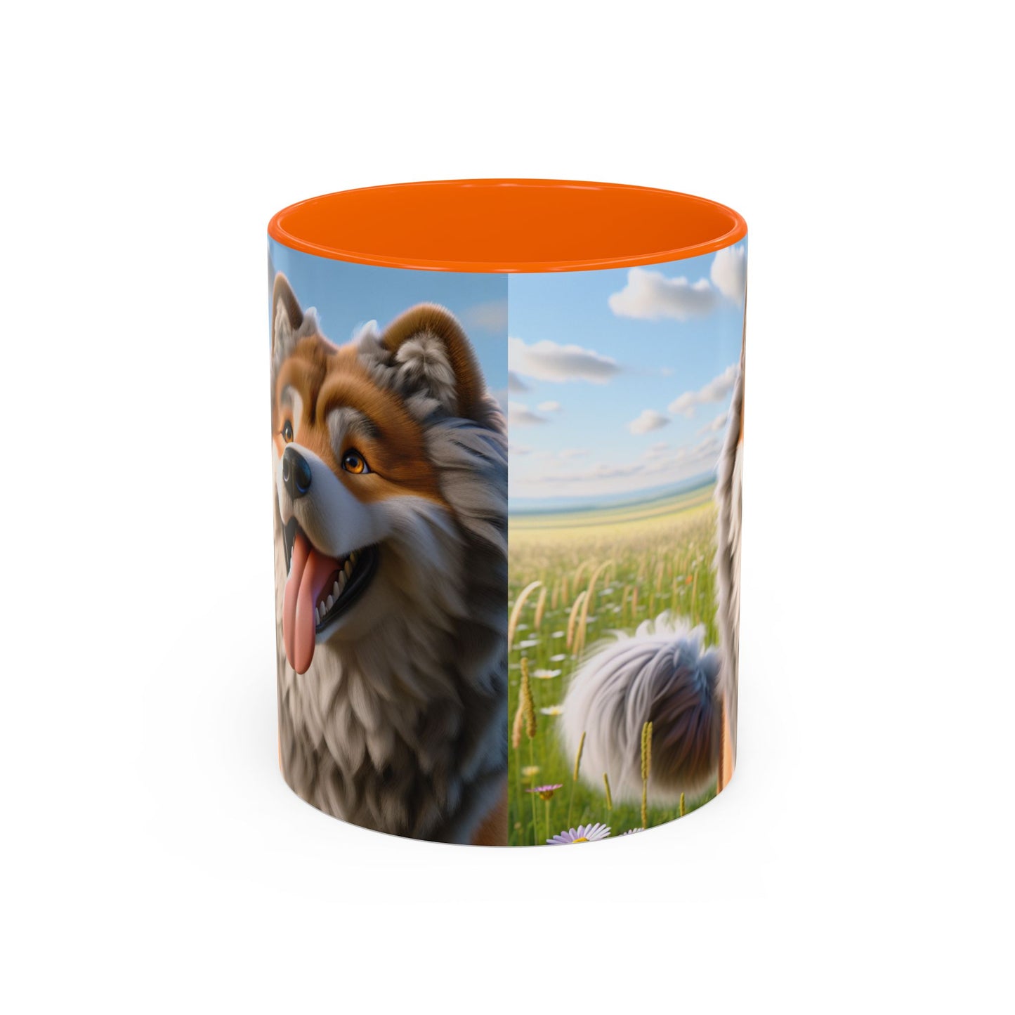 Hokkaido Accent Coffee Mug - Perfect Gift for Dog Lovers