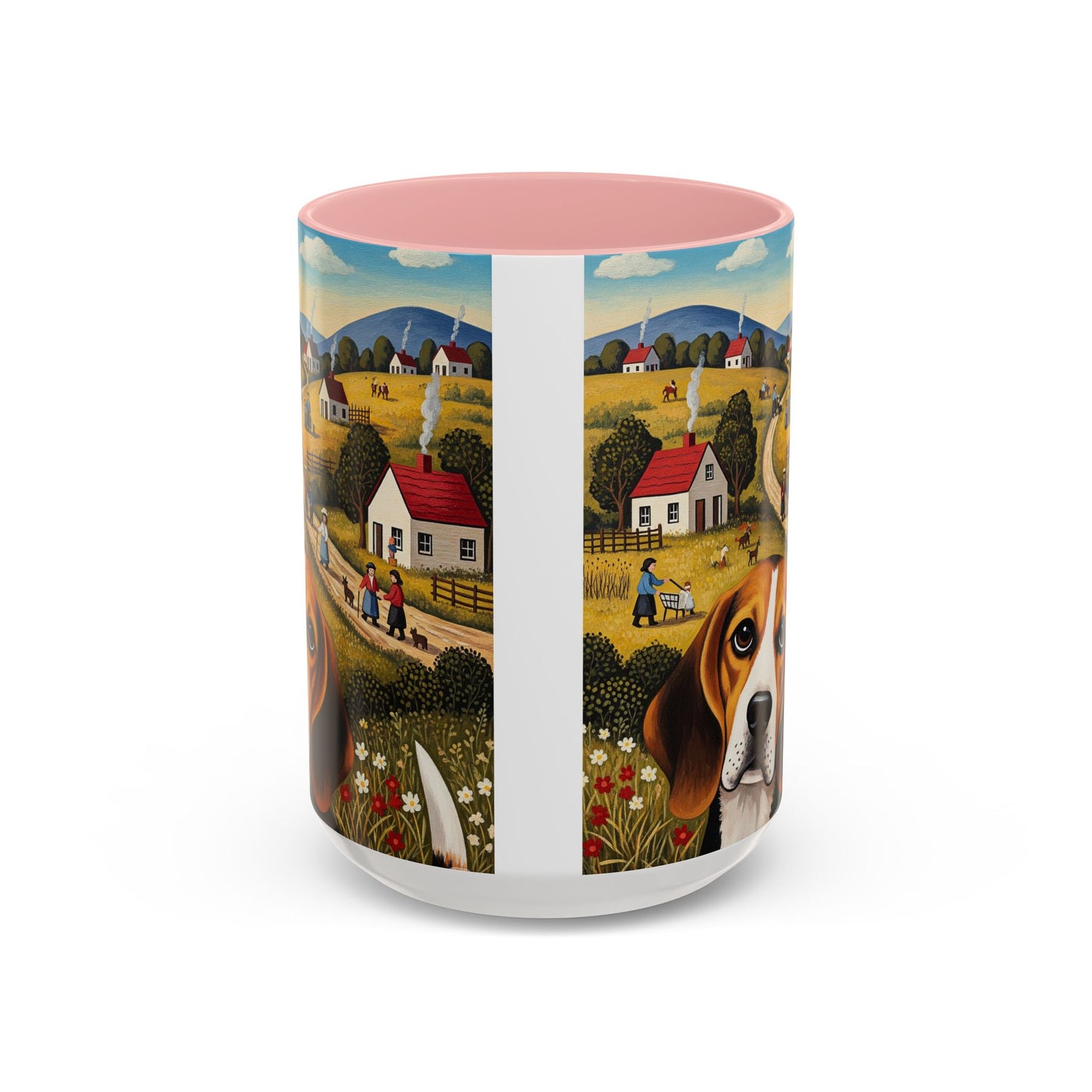 Beagle Accent Coffee Mug - Perfect Gift for Dog Lovers