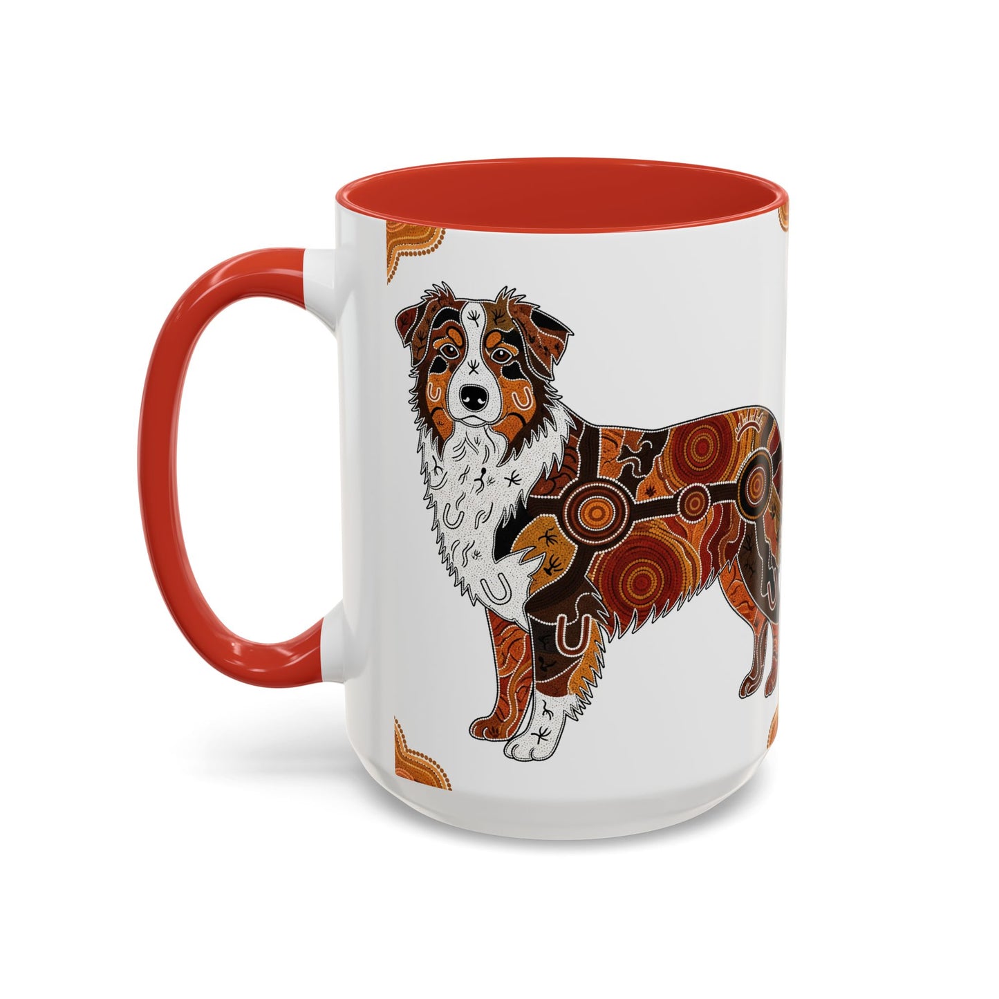 Australian Shepherd Accent Coffee Mug - Perfect Gift for Dog Lovers