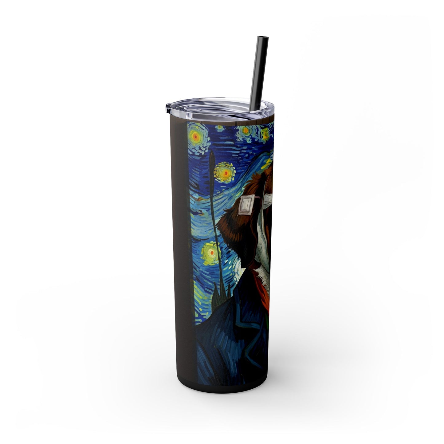Saint Bernard Tumbler with Straw, 20oz