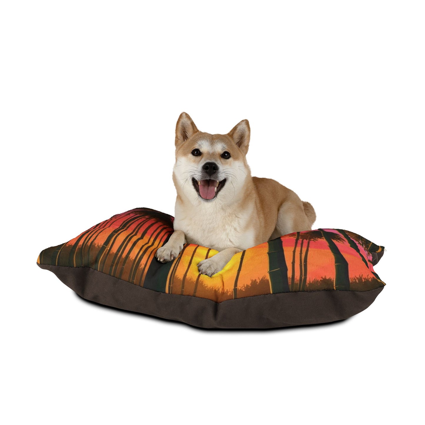 Bamboo Forest Sunrise Pet Bed
