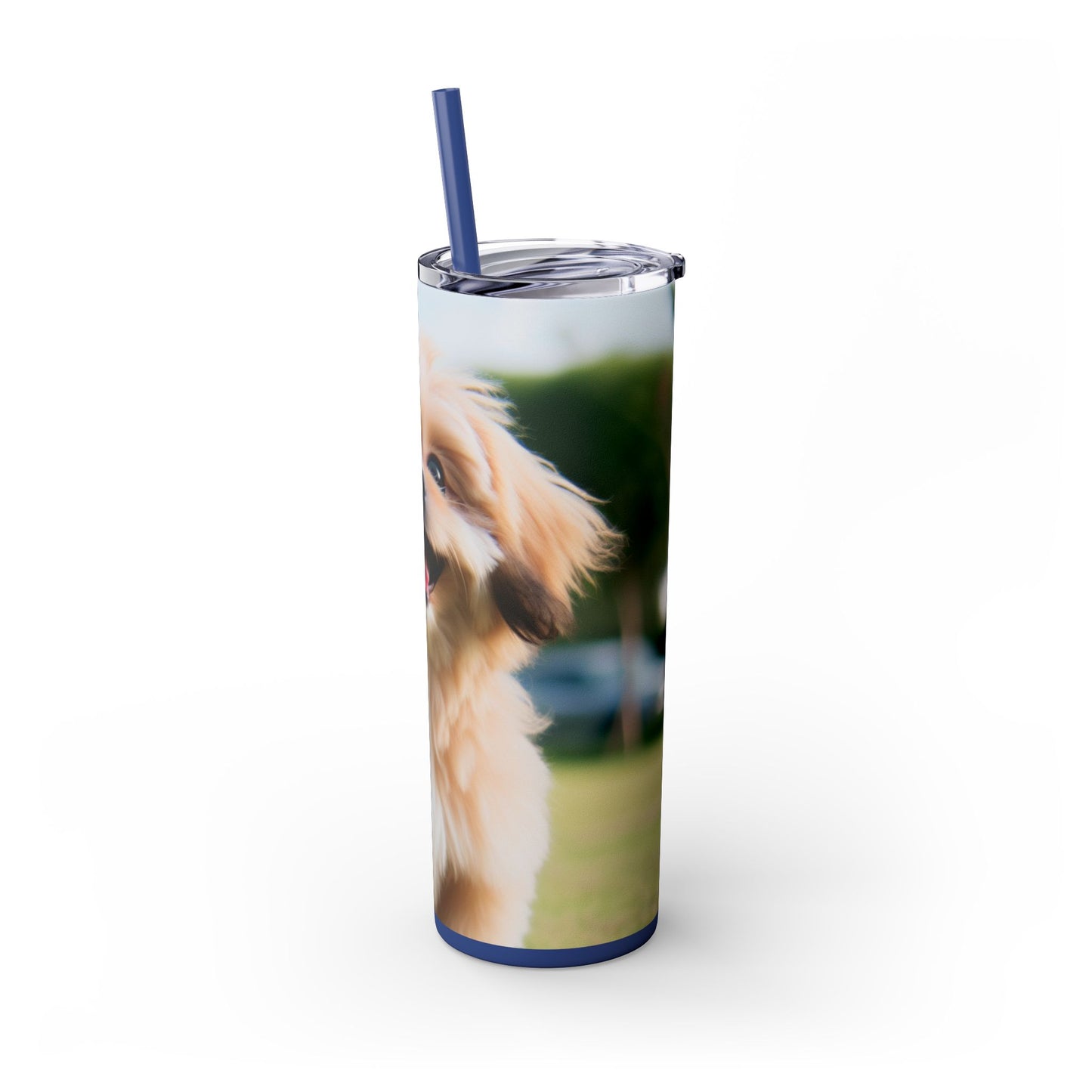 Pekapoo Tumbler with Straw, 20oz