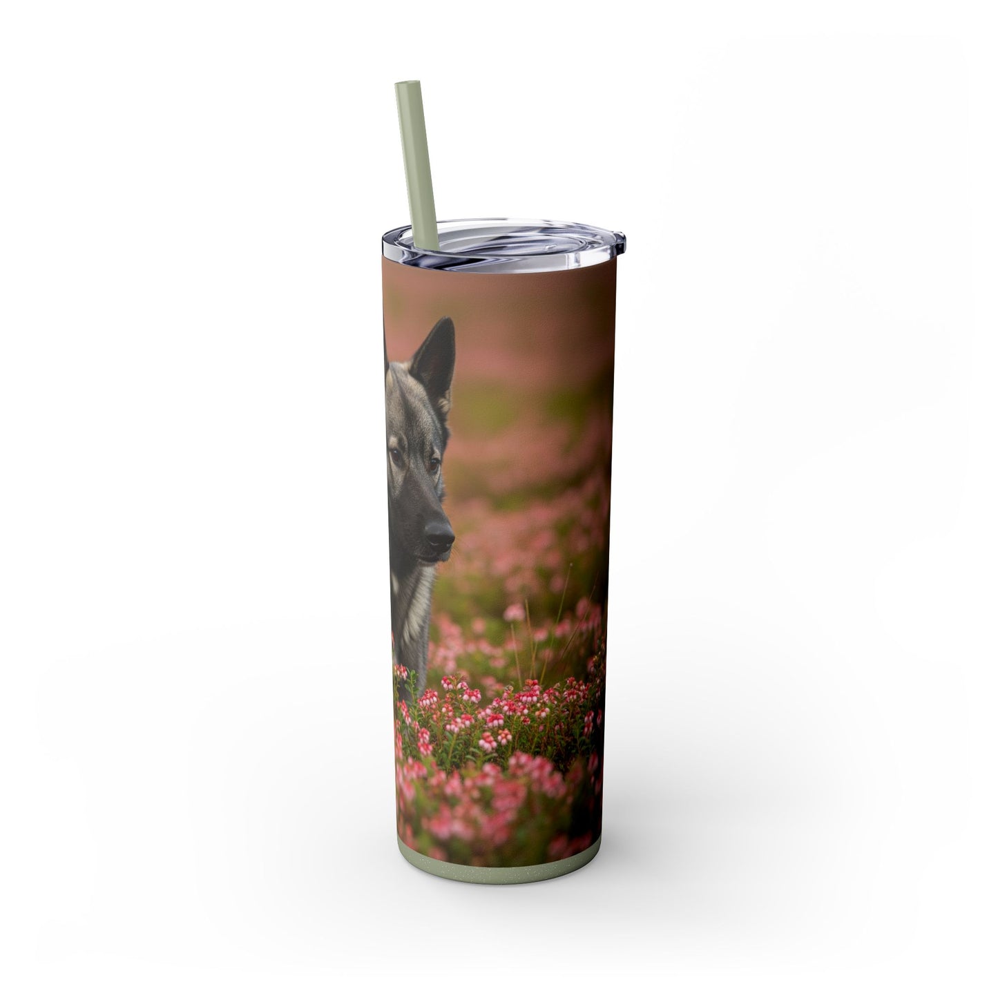 Norwegian Elkhound Tumbler with Straw, 20oz