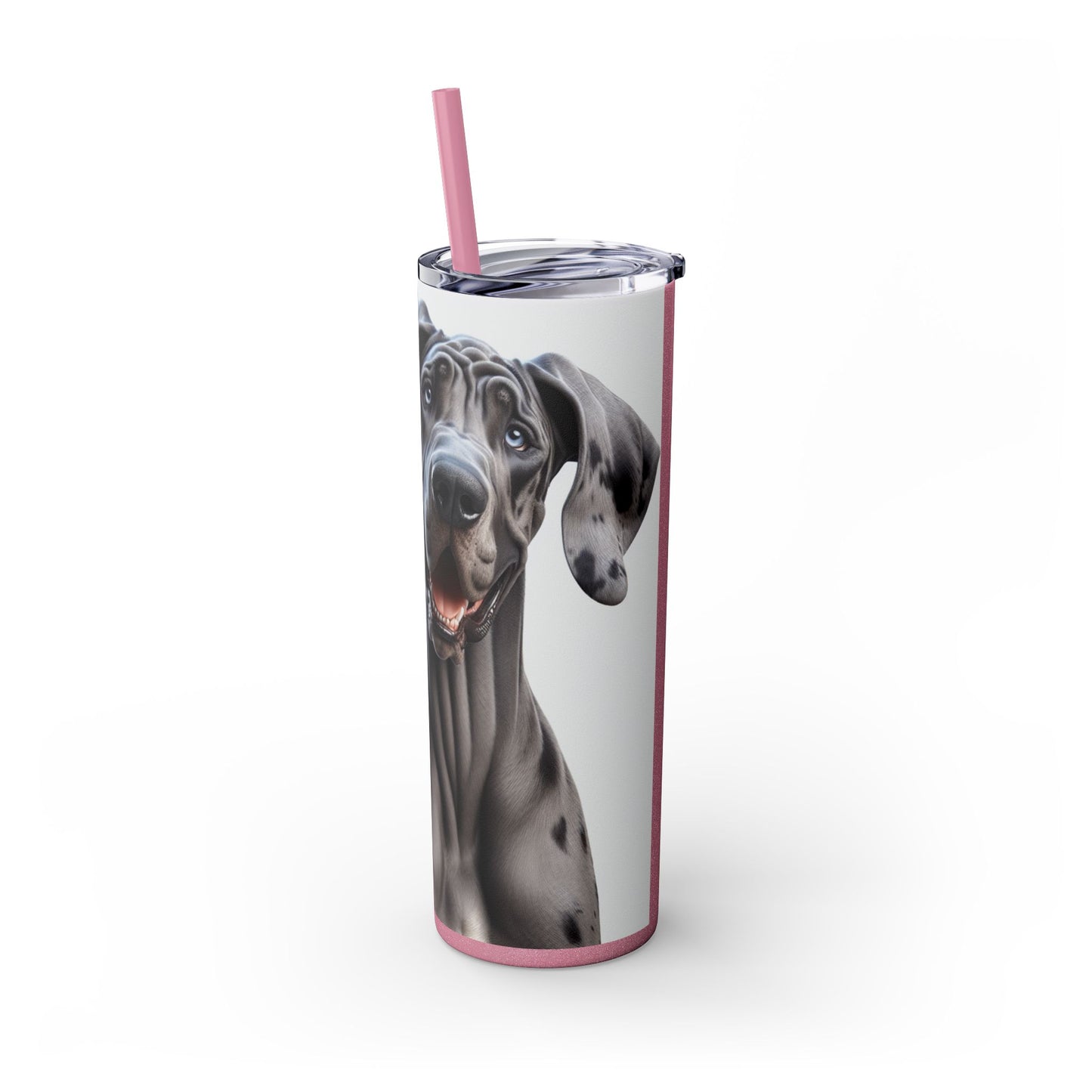 Gobelet Great Dane avec paille, 590 ml