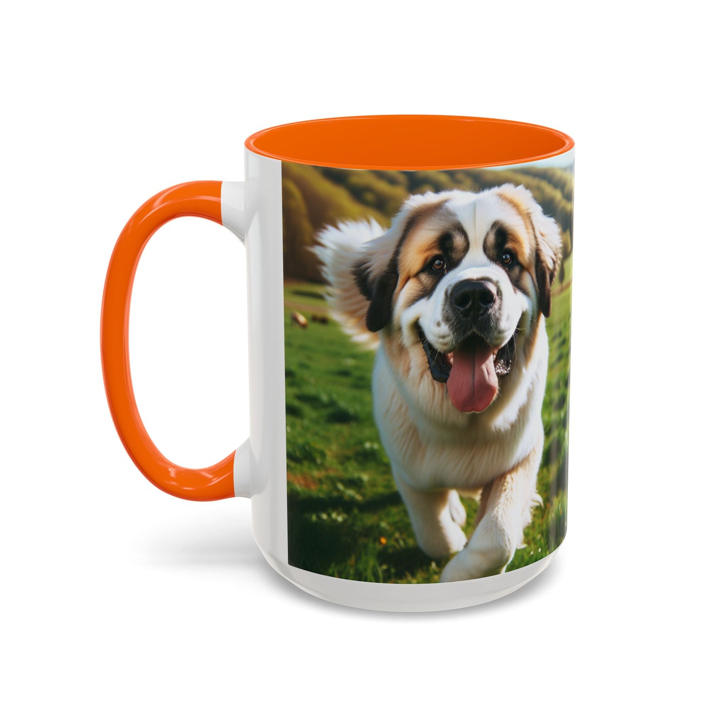 Pyrenean Mastiff Accent Coffee Mug - Perfect Gift for Dog Lovers