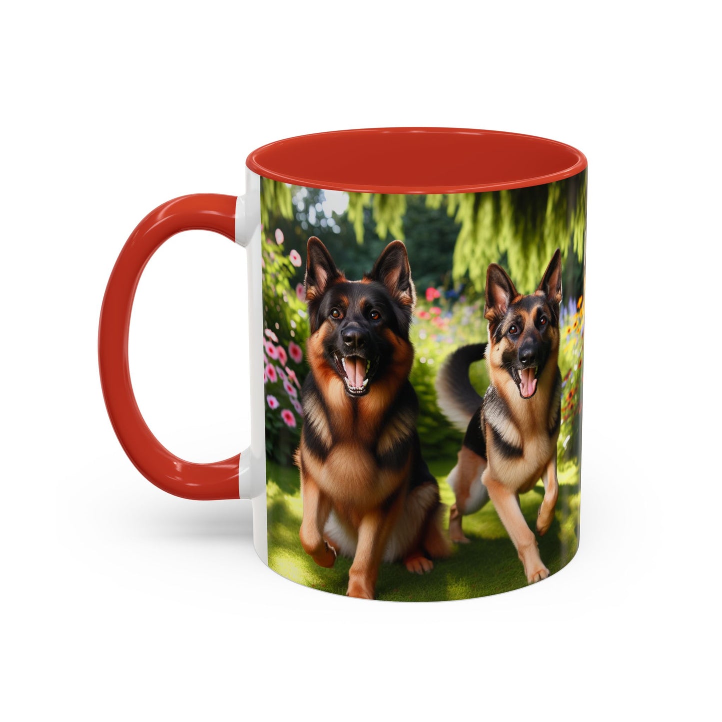 German Shepherd Accent Coffee Mug - Perfect Gift for Dog Lovers