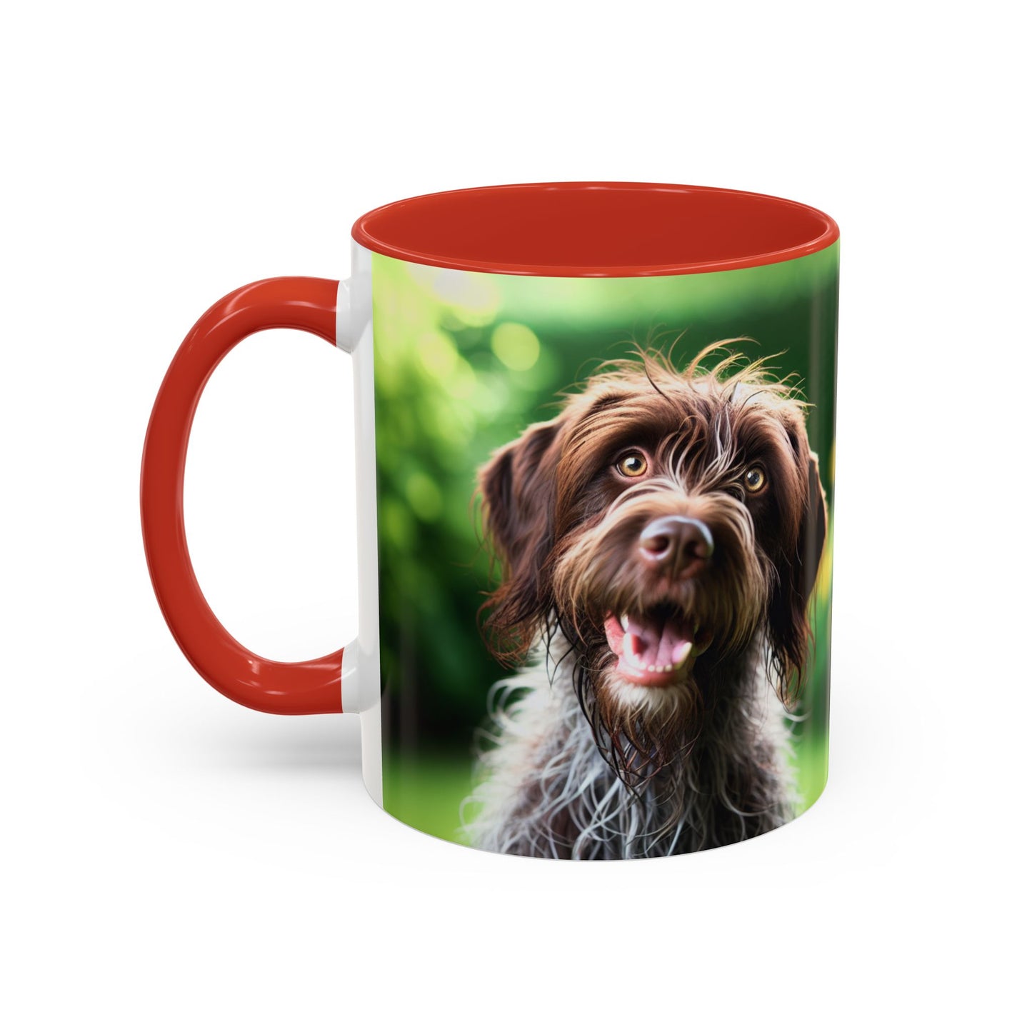 German Wirehaired Pointer Accent Coffee Mug - Perfect Gift for Dog Lovers