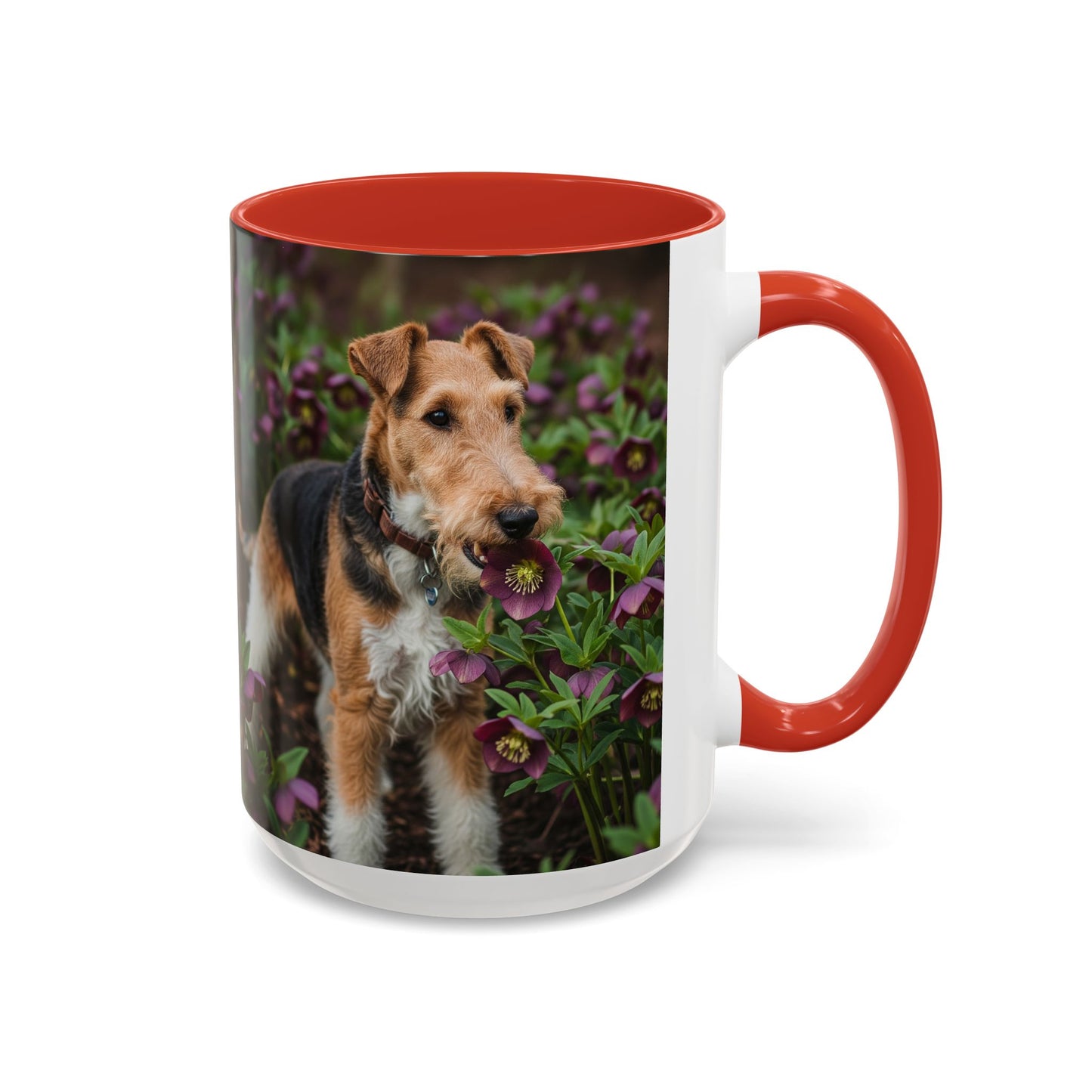 Wire Fox Terrier Accent Coffee Mug - Perfect Gift for Dog Lovers