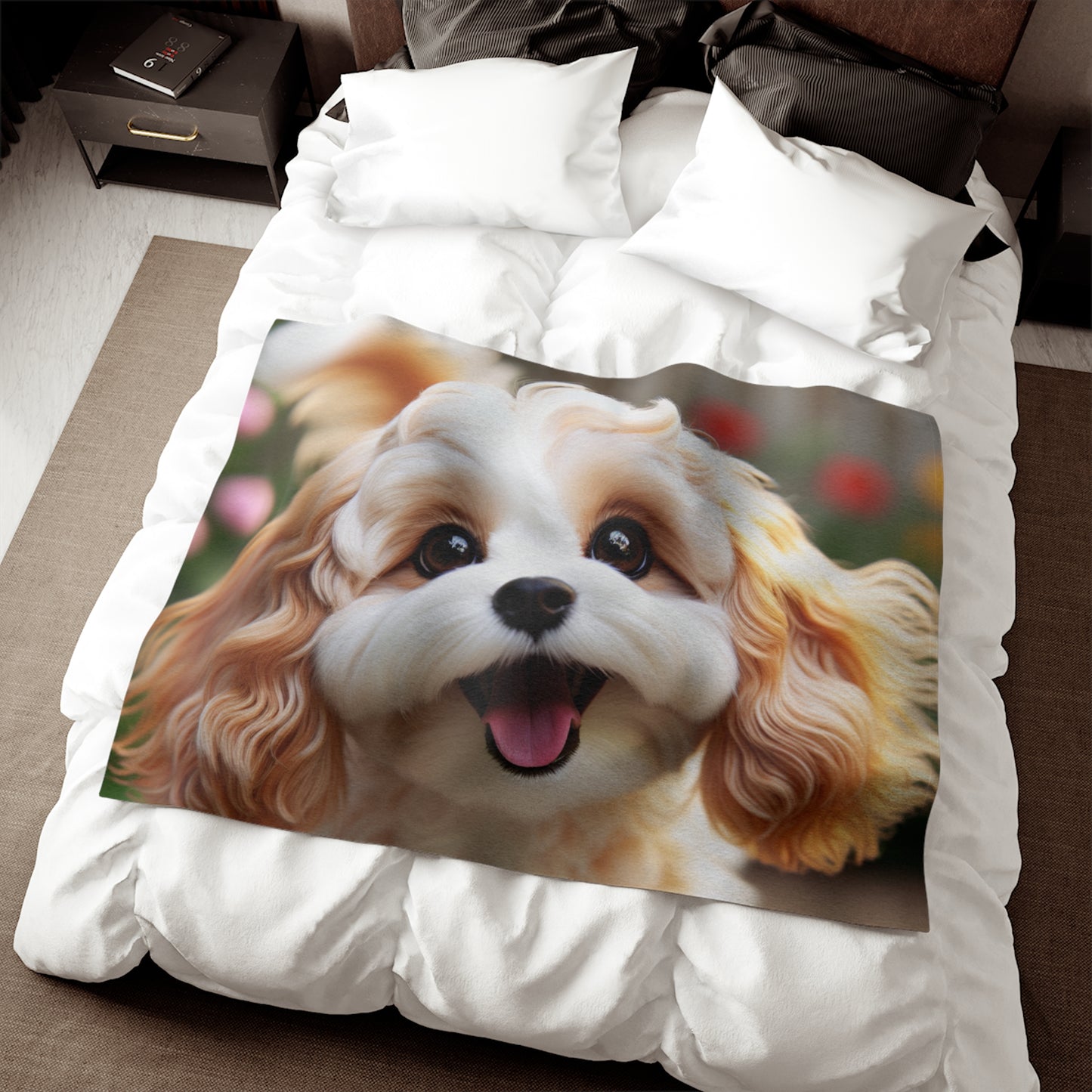 Couverture-sweat Cavachon