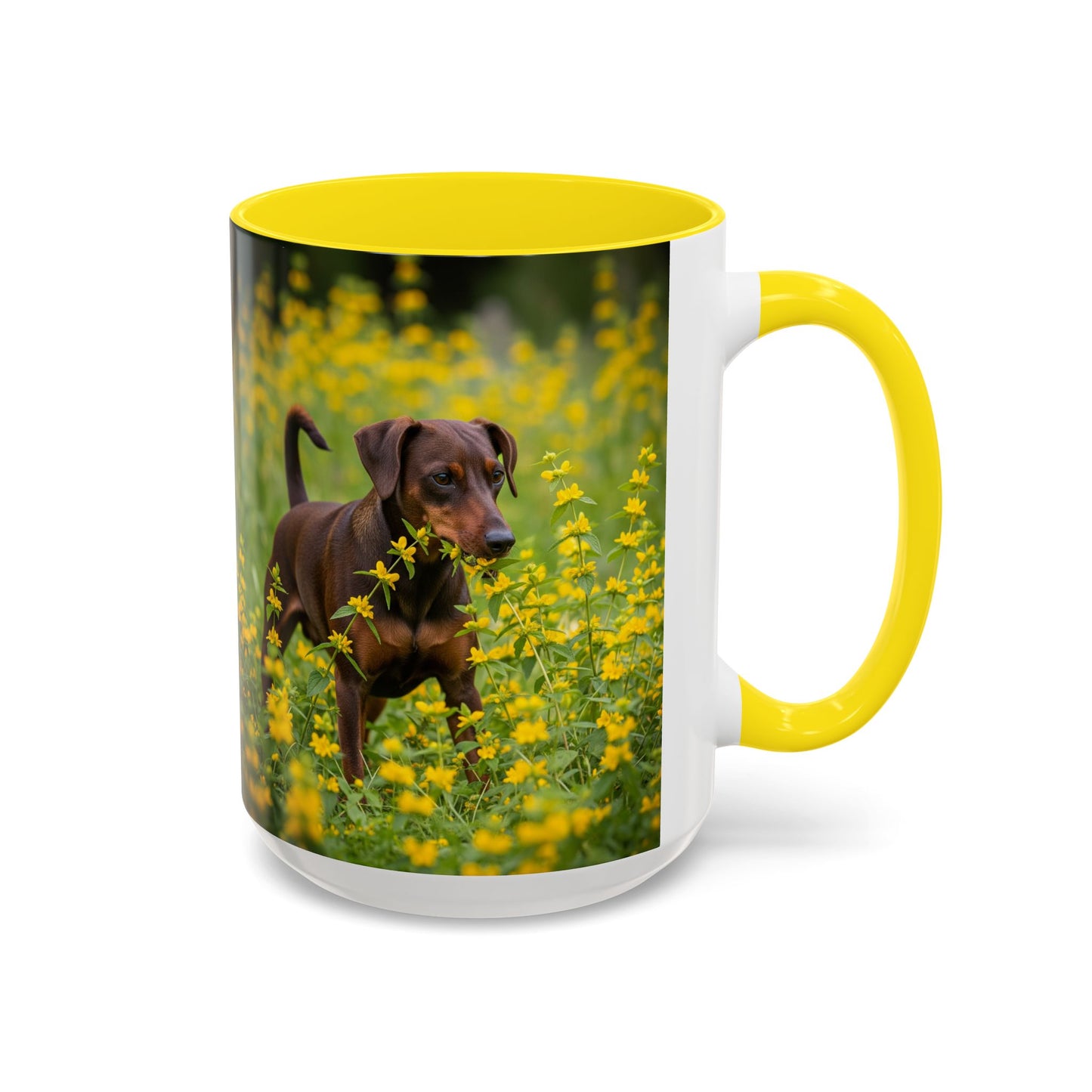 German Pinscher Accent Coffee Mug - Perfect Gift for Dog Lovers