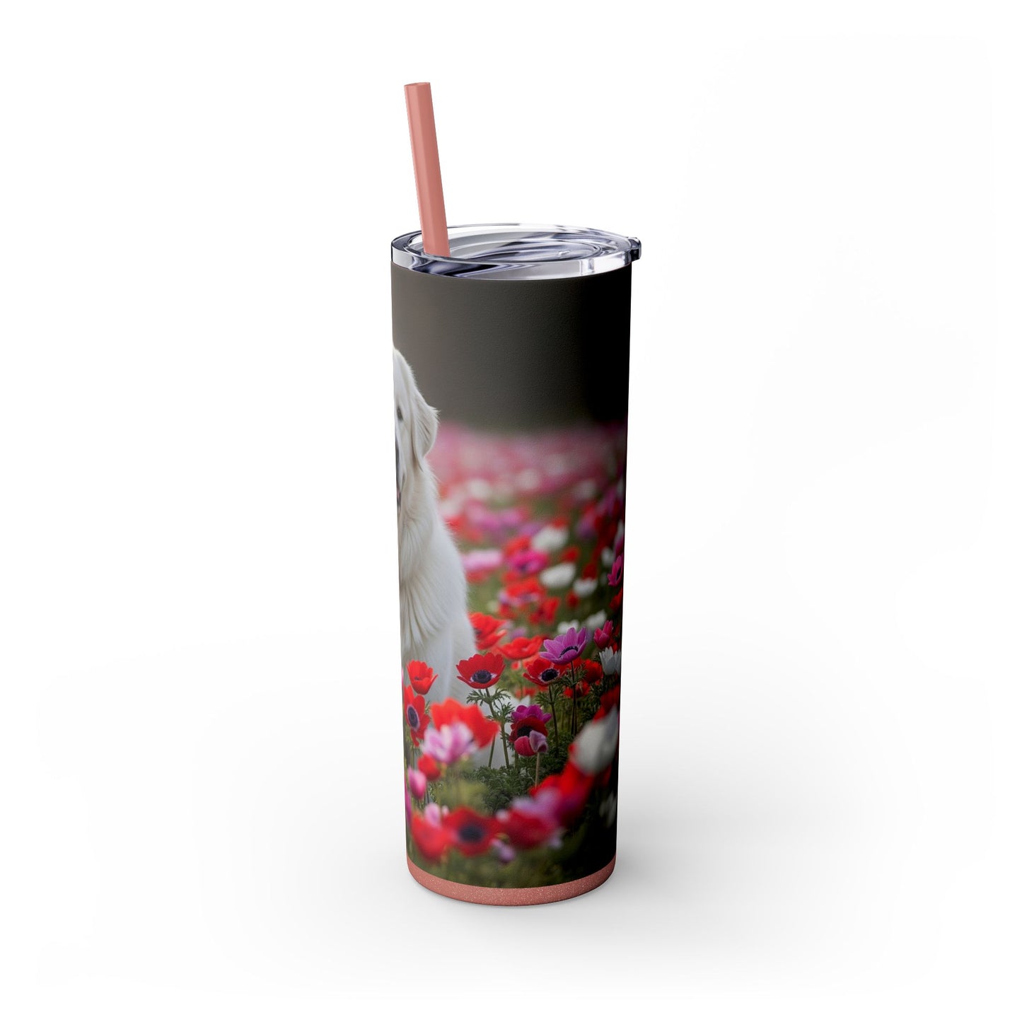 Maremma Sheepdog Tumbler with Straw, 20oz