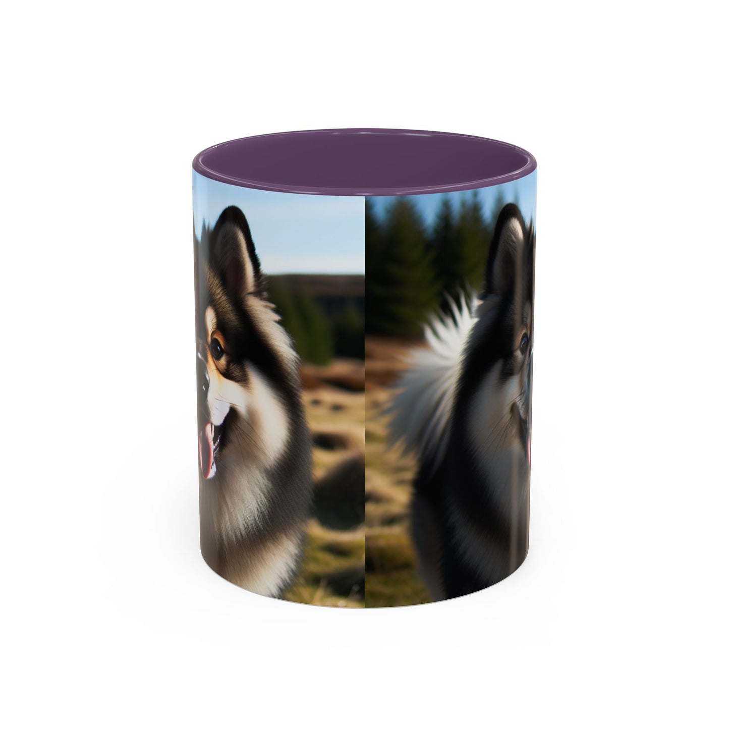Norwegian Buhund Accent Coffee Mug - Perfect Gift for Dog Lovers