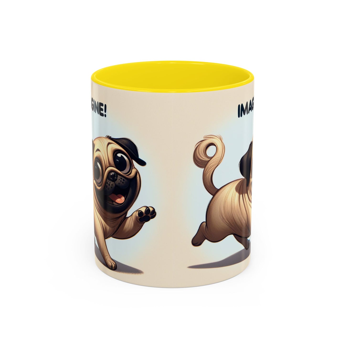 Pug Accent Coffee Mug - Perfect Gift for Dog Lovers