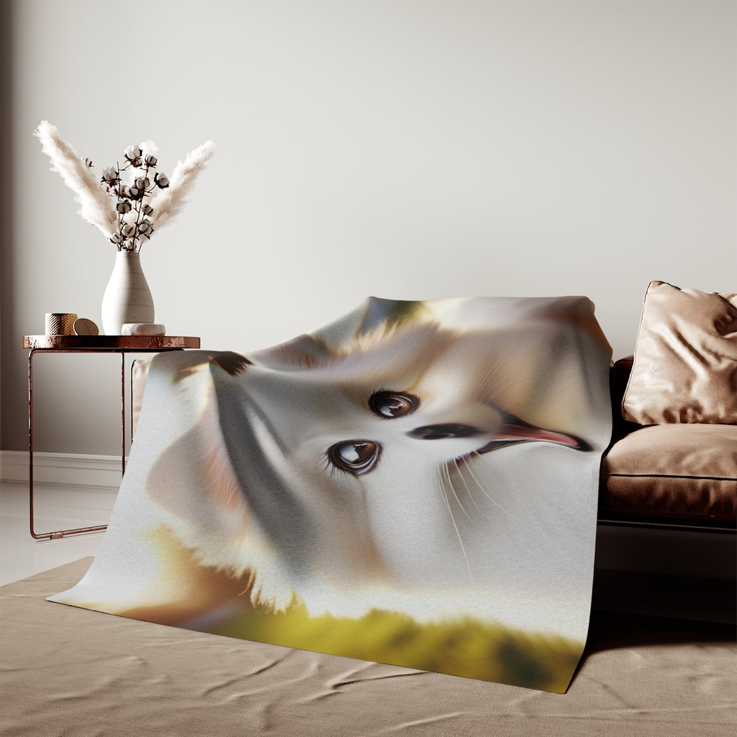 Volpino Italiano Sweatshirt Blanket