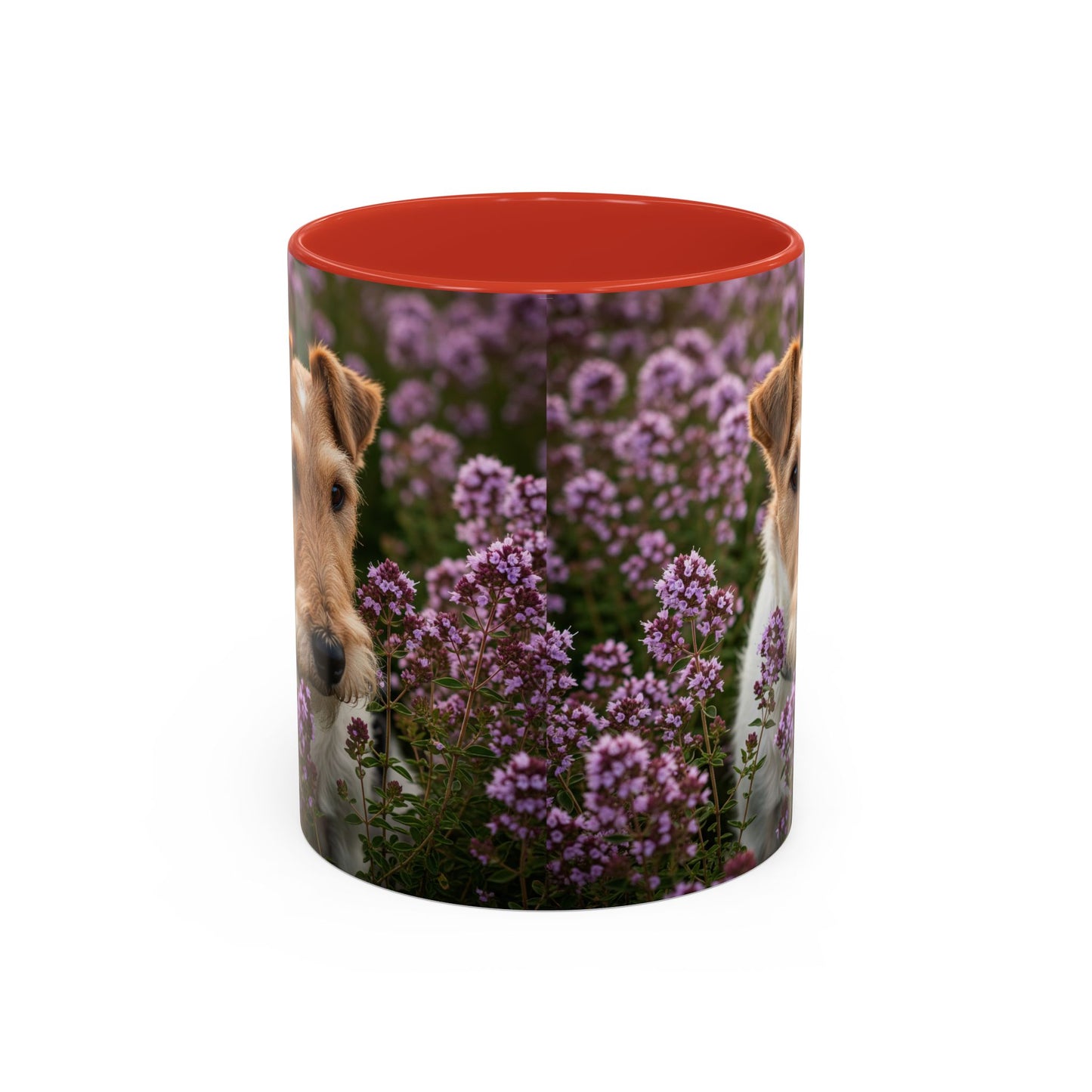 Fox Terrier Accent Coffee Mug - Perfect Gift for Dog Lovers