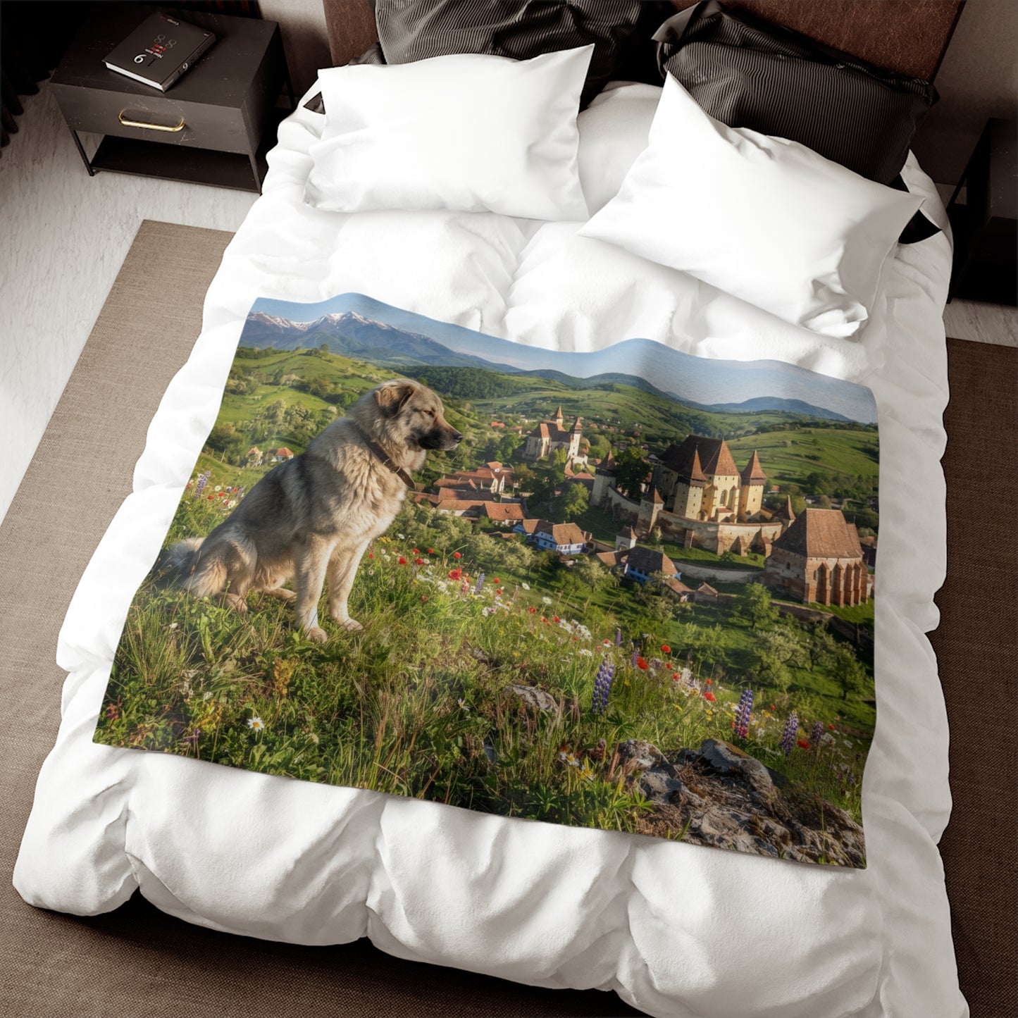 Romanian Carpathian Shepherd Dog Blanket