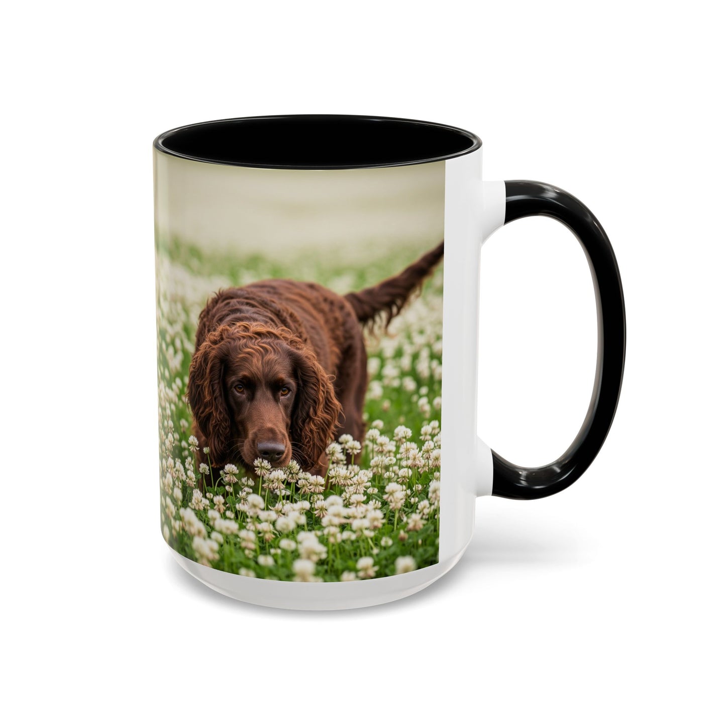 Irish Water Spaniel Accent Coffee Mug - Perfect Gift for Dog Lovers