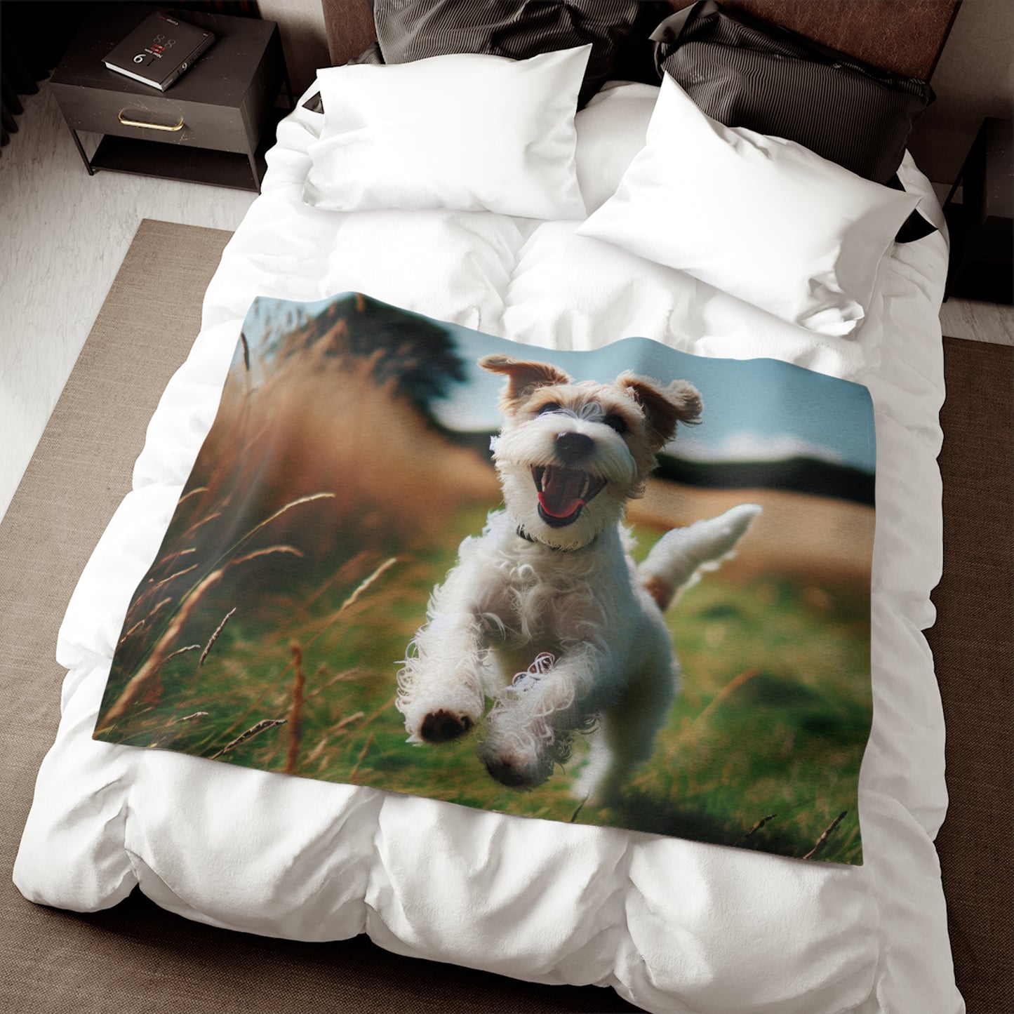 Tenterfield Terrier Sweatshirt Blanket