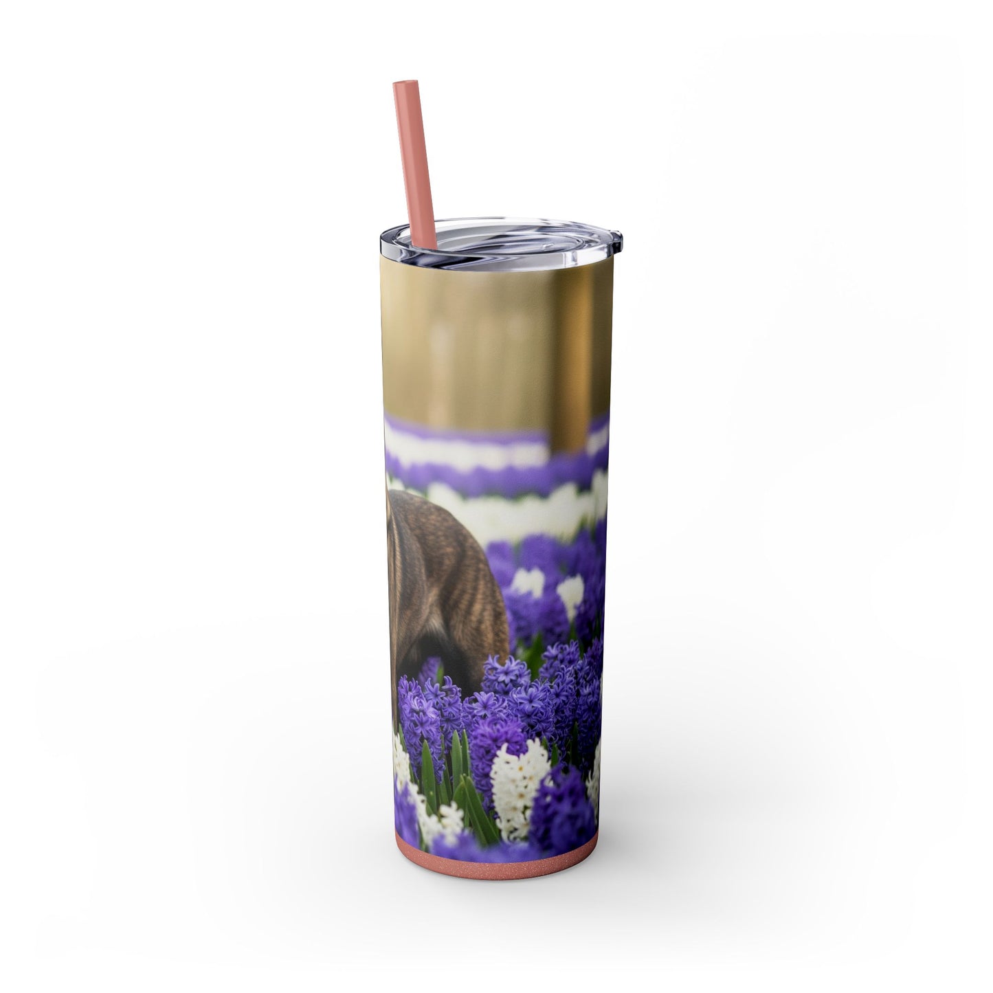 Dutch Shepherd Dog Tumbler with Straw, 20oz