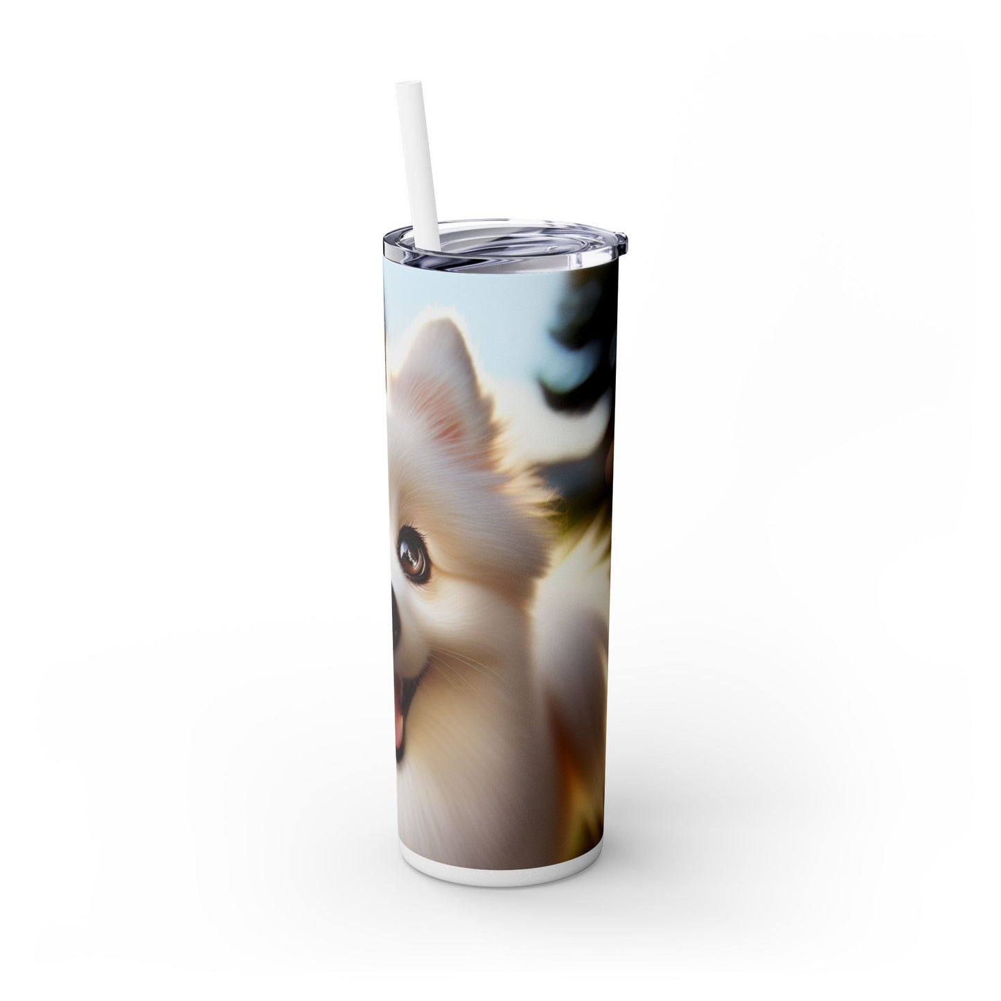 Volpino Italiano Tumbler with Straw, 20oz