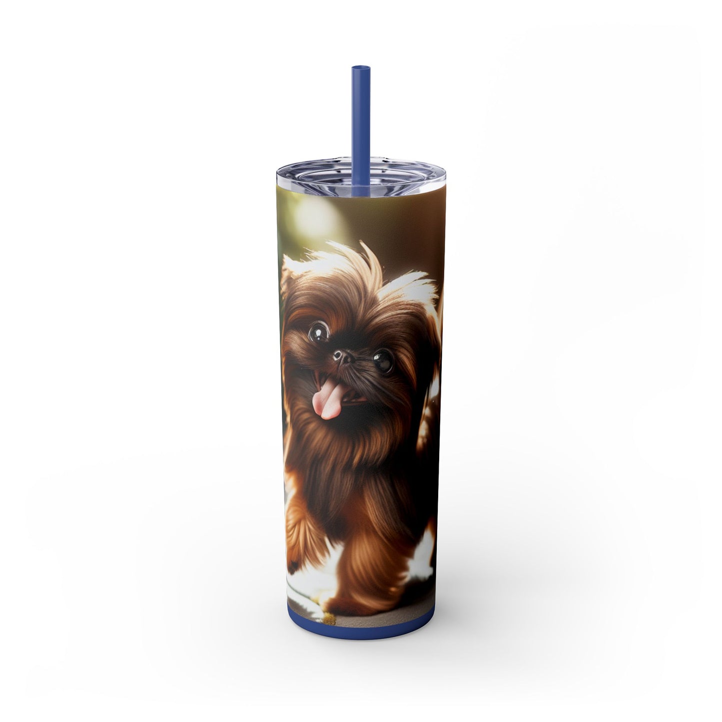 Silky Brussels Tumbler with Straw, 20oz