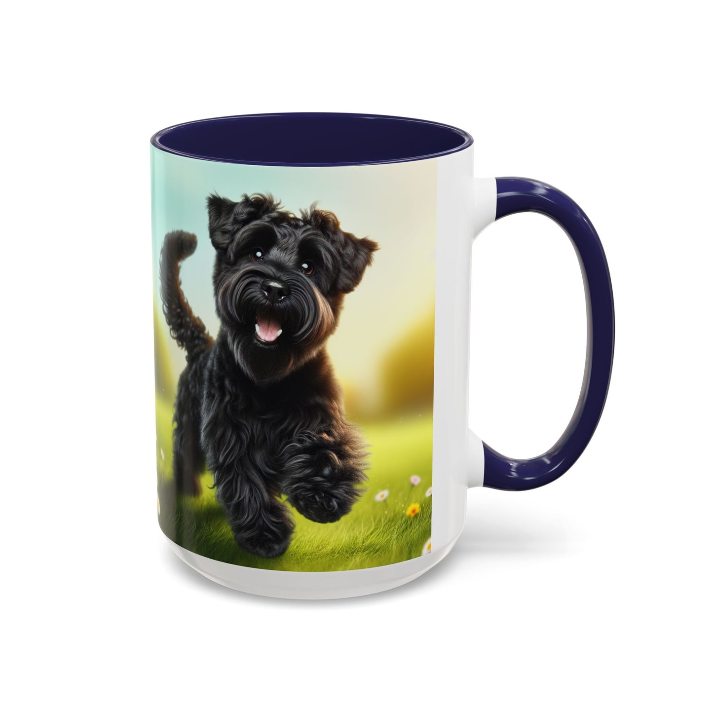 Russian Black Terrier Accent Coffee Mug - Perfect Gift for Dog Lovers