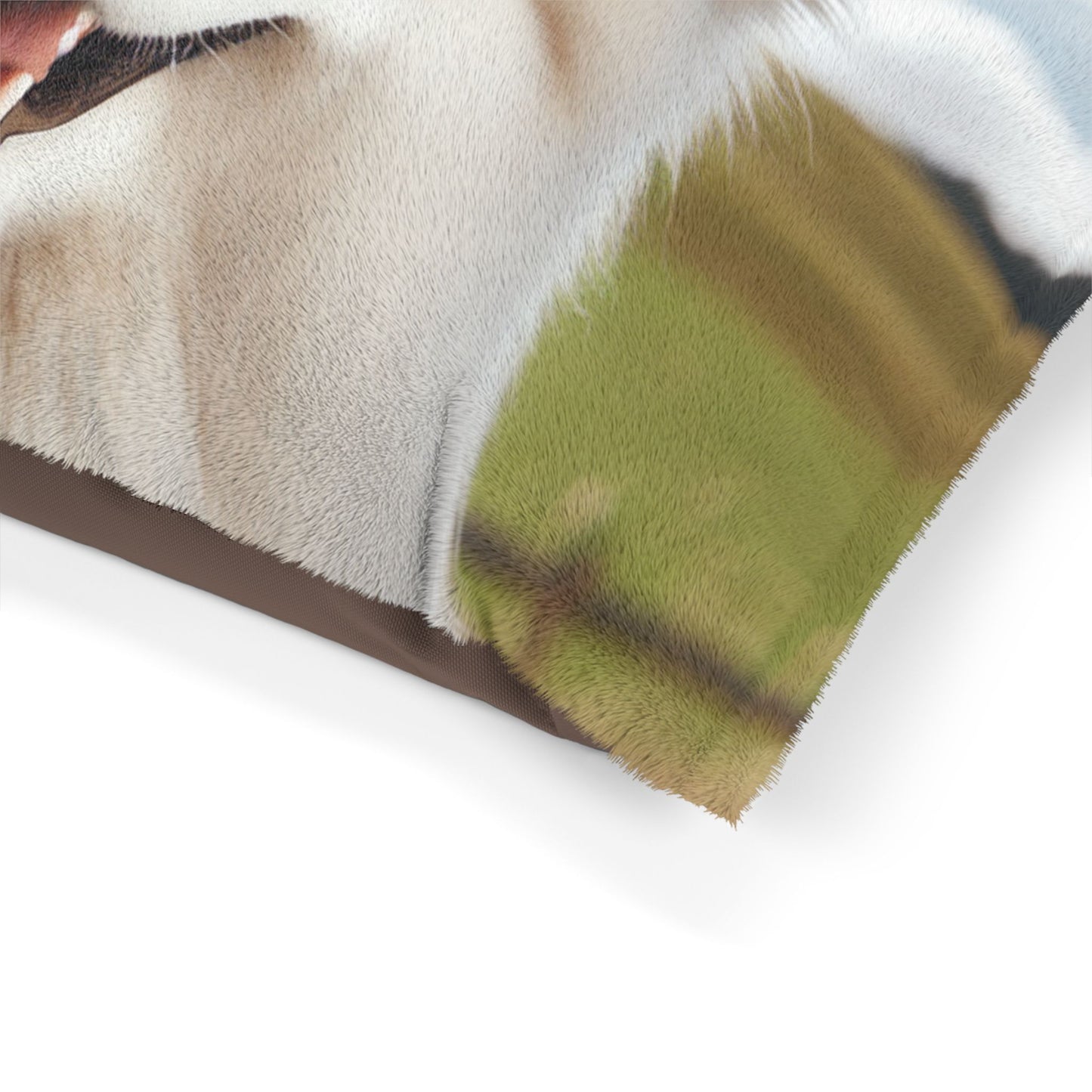 White Swiss Shepherd Dog Pet Bed