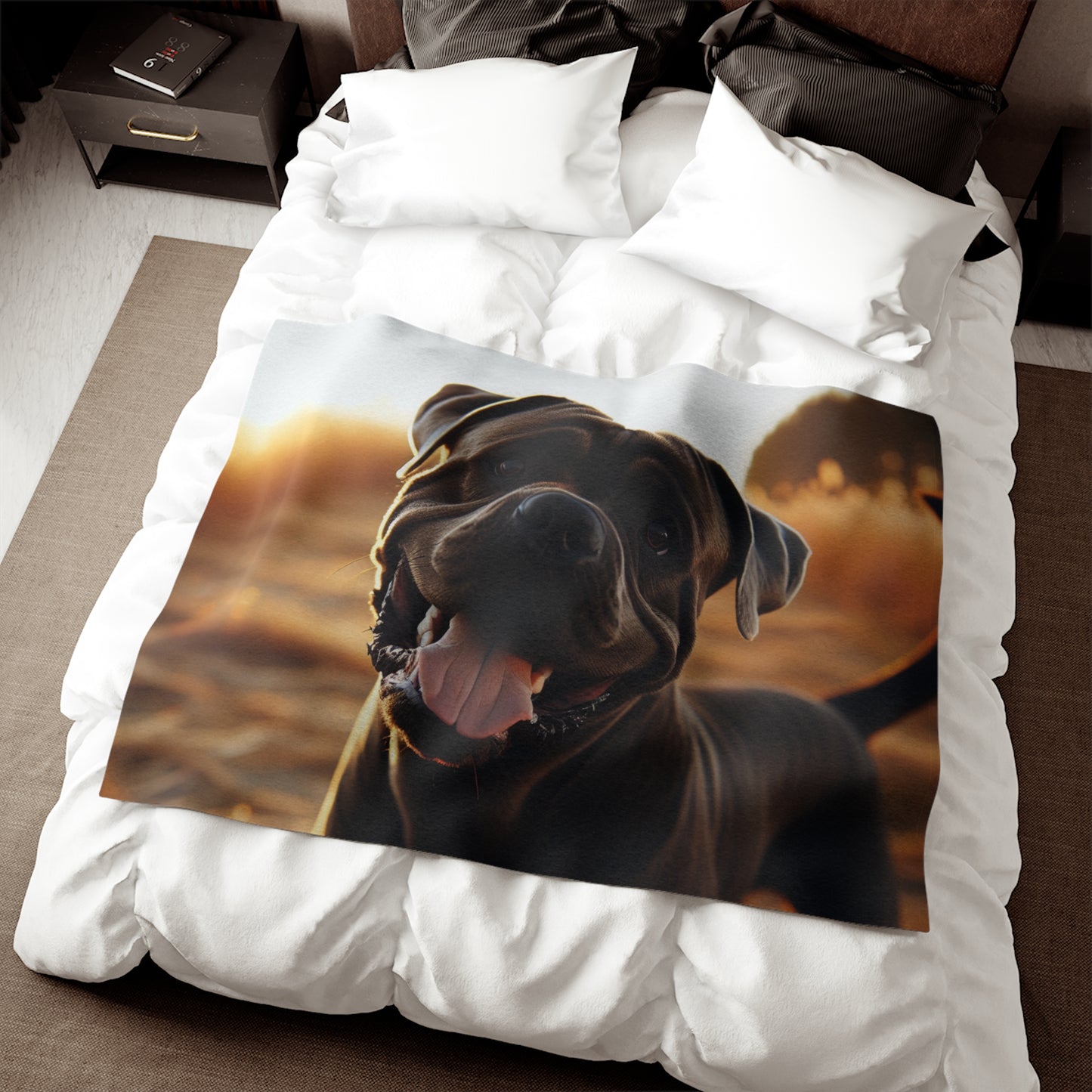 Cane Corso Sweatshirt Blanket