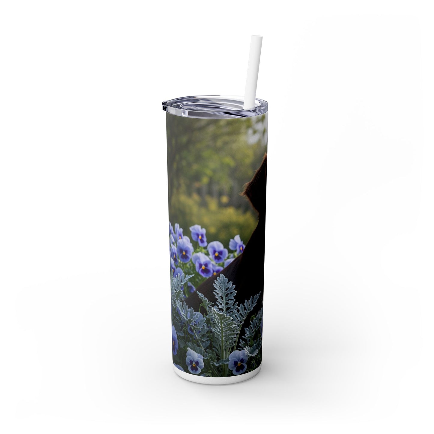 Small Munsterlander Tumbler with Straw, 20oz