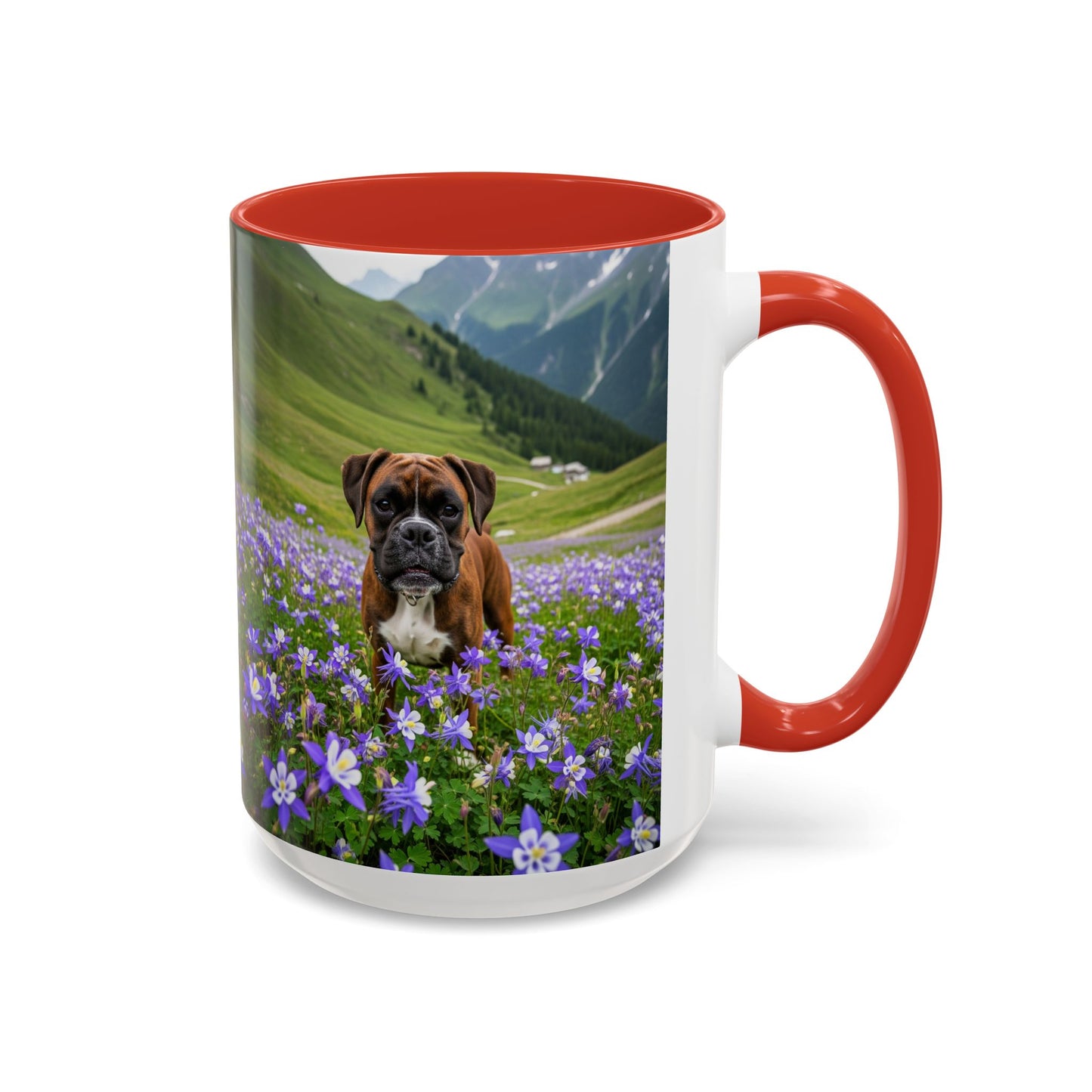 Boxer Accent Coffee Mug - Perfect Gift for Dog Lovers