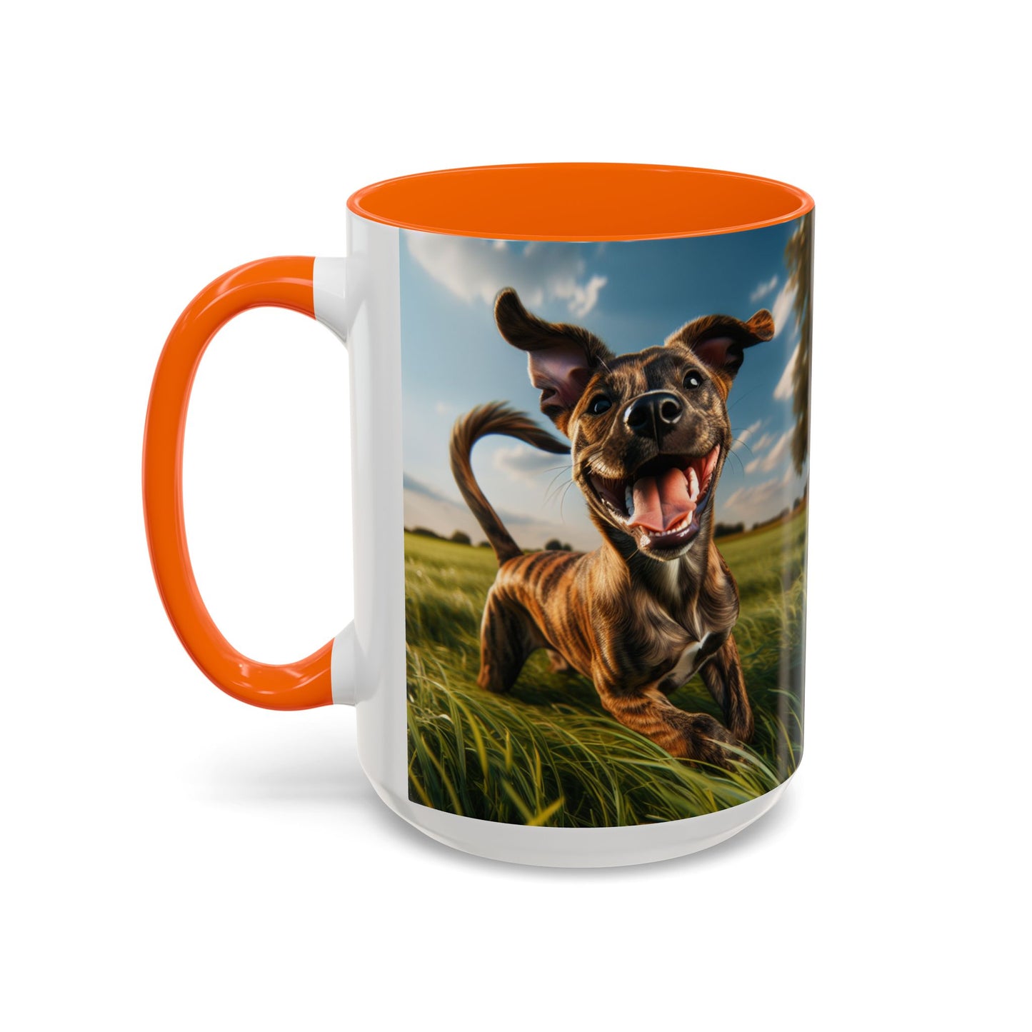 Treeing Tennessee Brindle Accent Coffee Mug - Perfect Gift for Dog Lovers