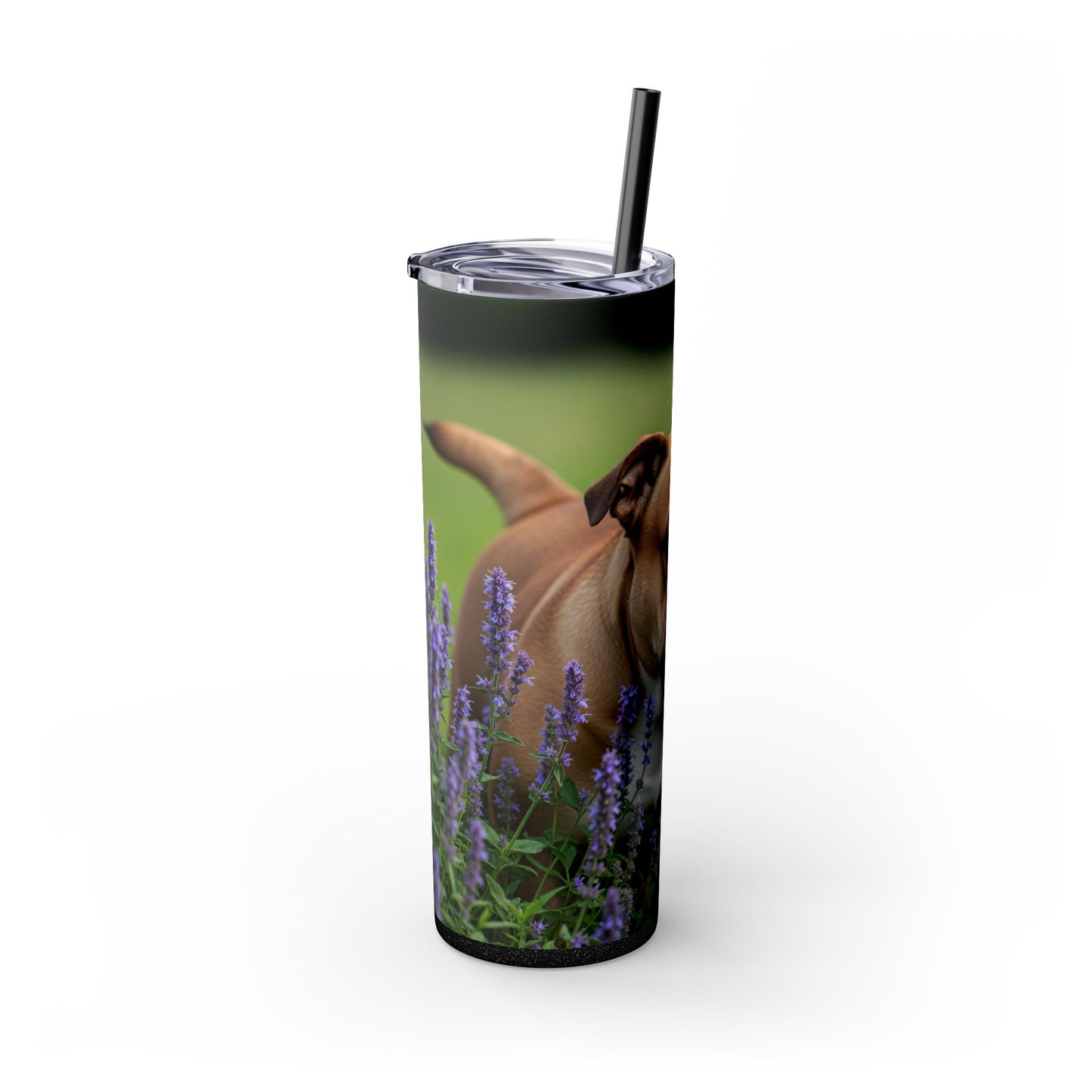 British Bulldog Tumbler with Straw, 20oz