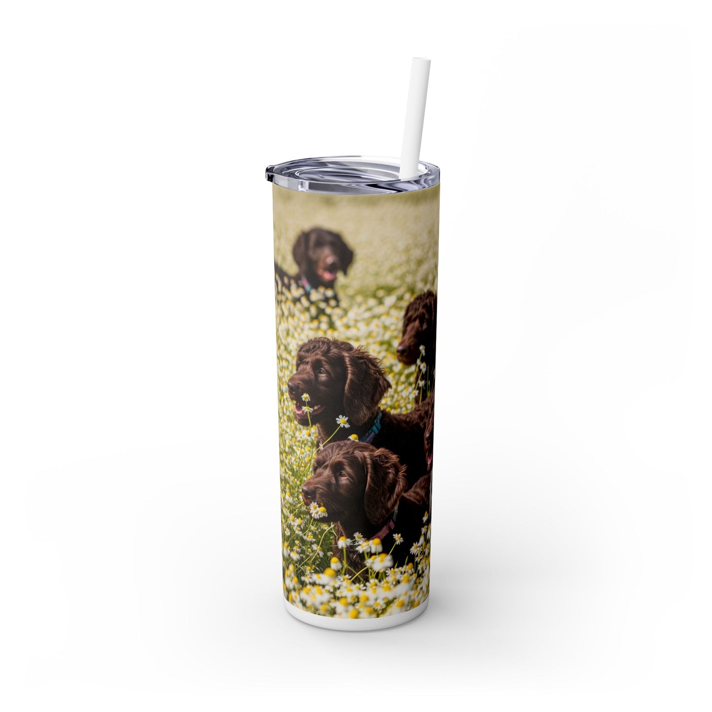 Pudelpointer Tumbler with Straw, 20oz