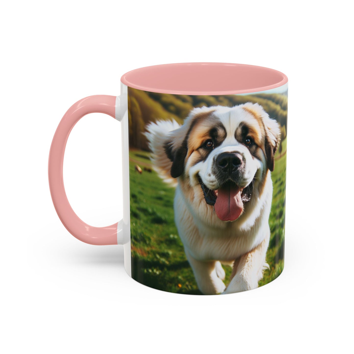 Pyrenean Mastiff Accent Coffee Mug - Perfect Gift for Dog Lovers
