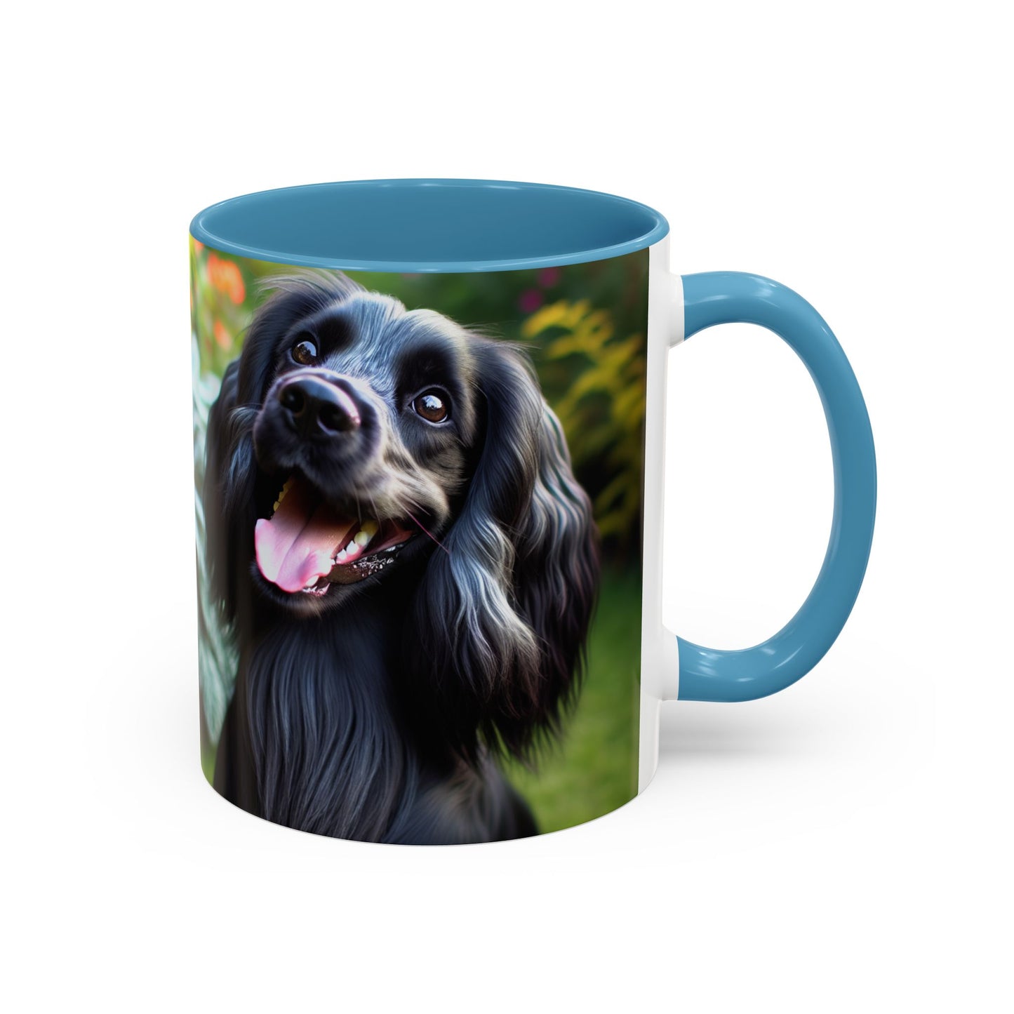 Blue Picardy Spaniel Accent Coffee Mug - Perfect Gift for Dog Lovers