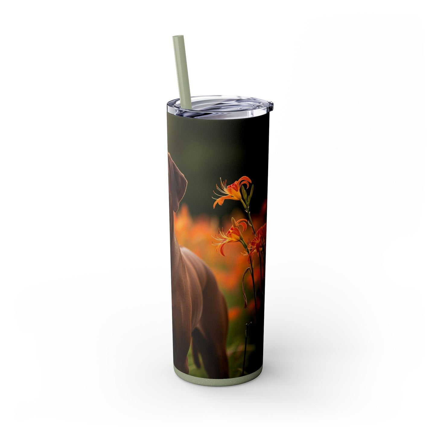 Rhodesian Ridgeback Tumbler with Straw, 20oz