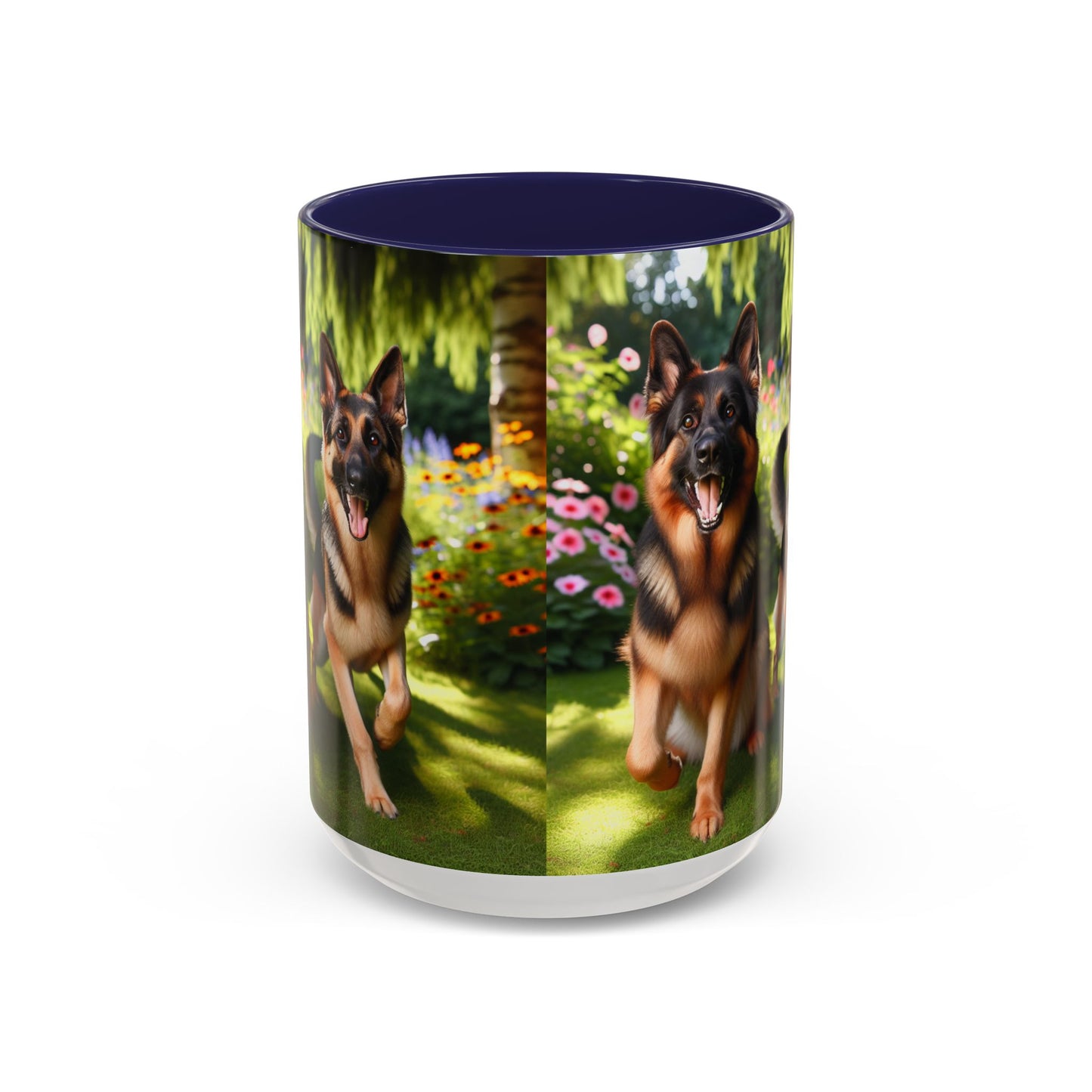 German Shepherd Accent Coffee Mug - Perfect Gift for Dog Lovers