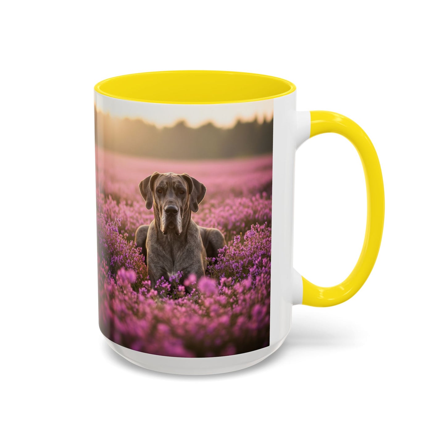 Great Dane Accent Coffee Mug - Perfect Gift for Dog Lovers
