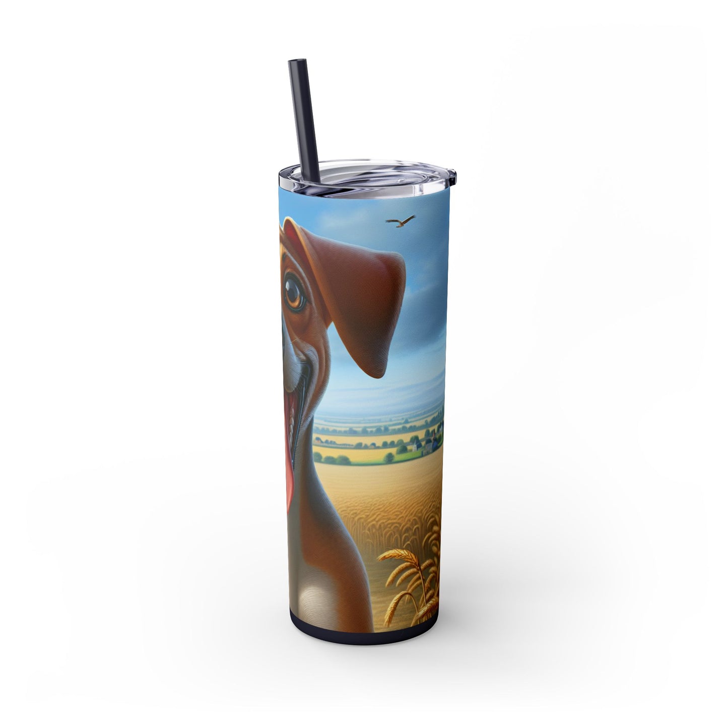 Banjara Hound Tumbler with Straw, 20oz