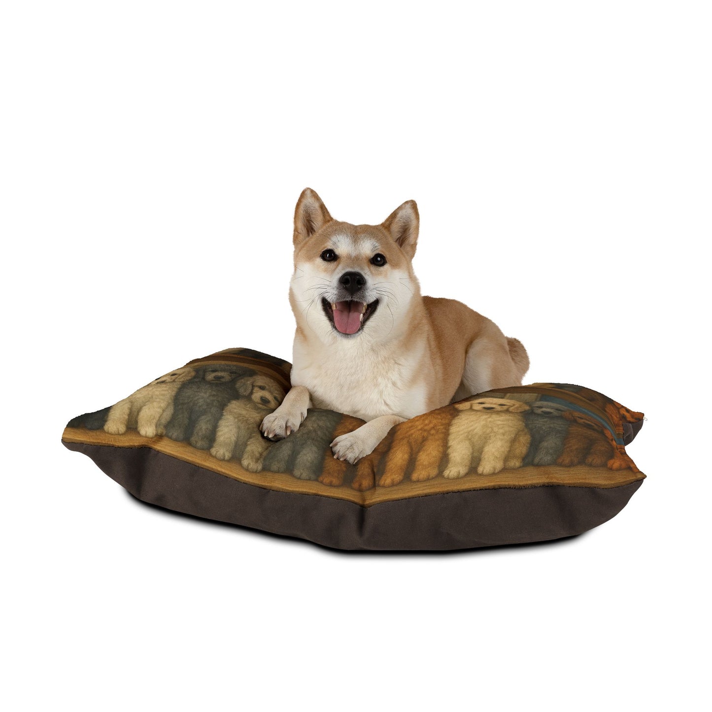 Poodle Puppies Pet Bed